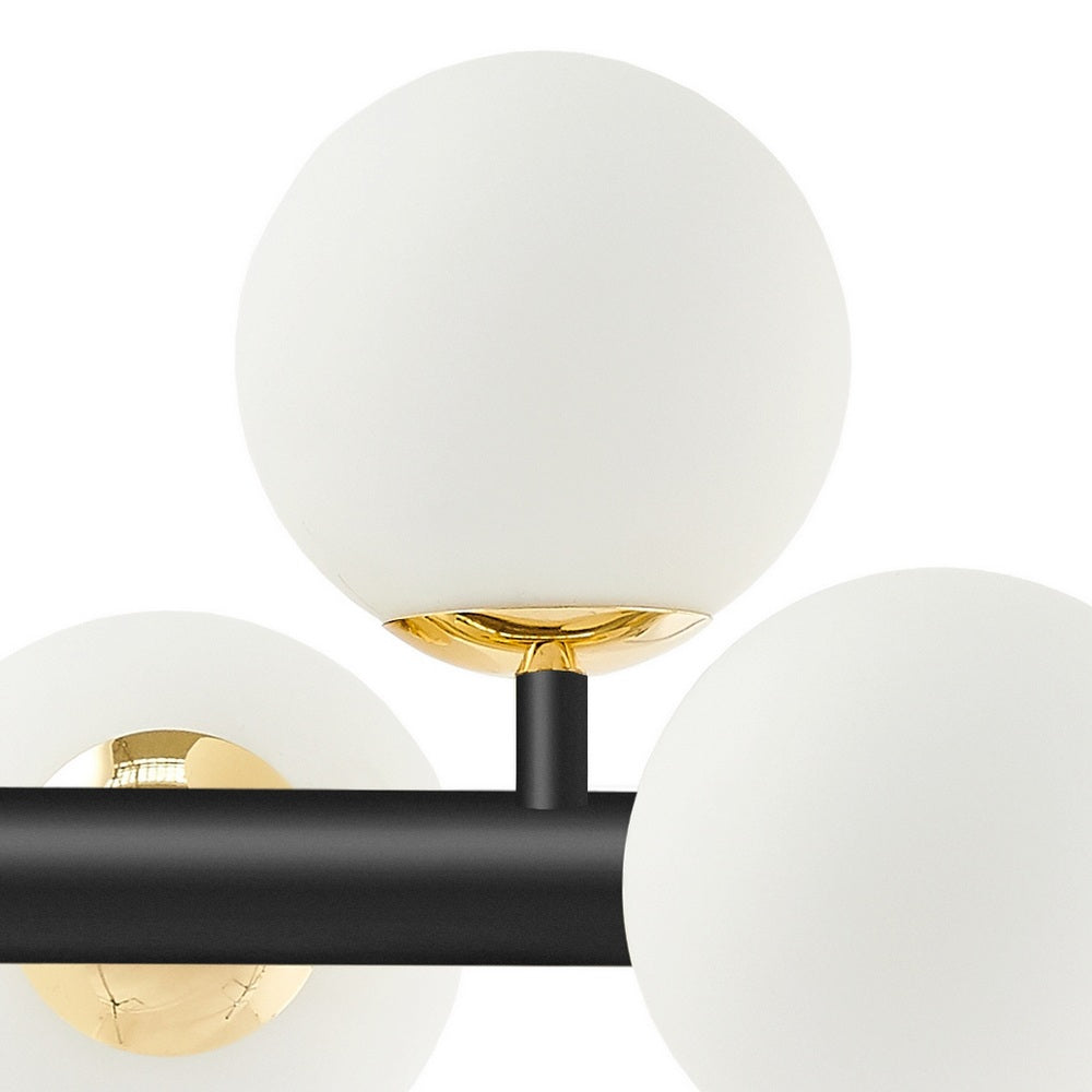 CUMULUS 3 Black Ceiling Lamp