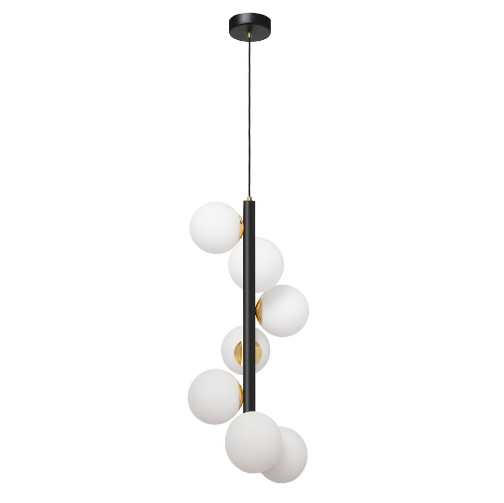 CUMULUS VERTICAL Black Pendant Lamp