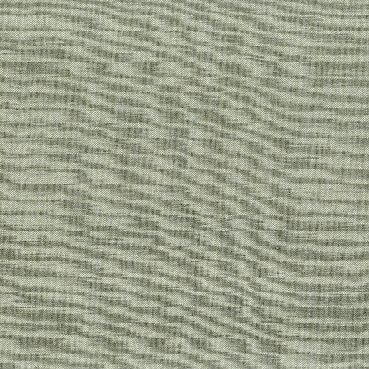 Linen textile wallpaper LINORA - VERT DE GRIS green with gray