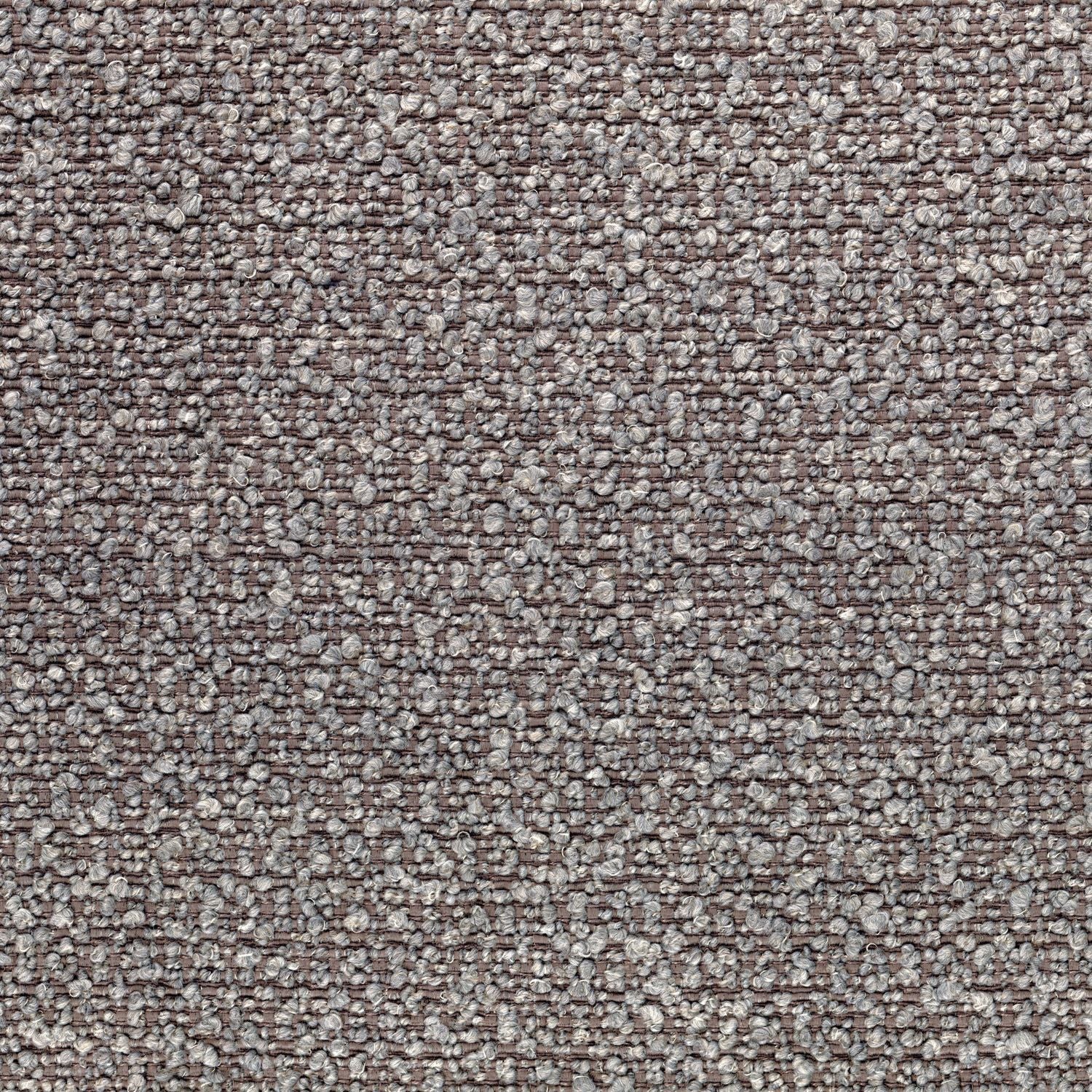 Textured textile wallpaper boucle ETREINTE - CHARCOAL GRAY with bronze