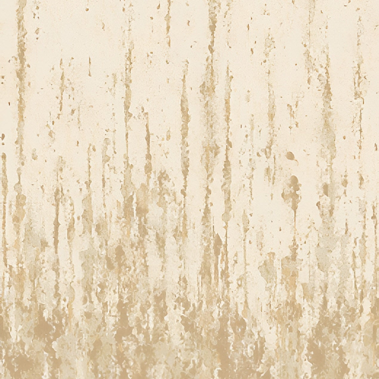 Textile mural imitating an aged wall ORCIA - MORDORÉ golden-brown