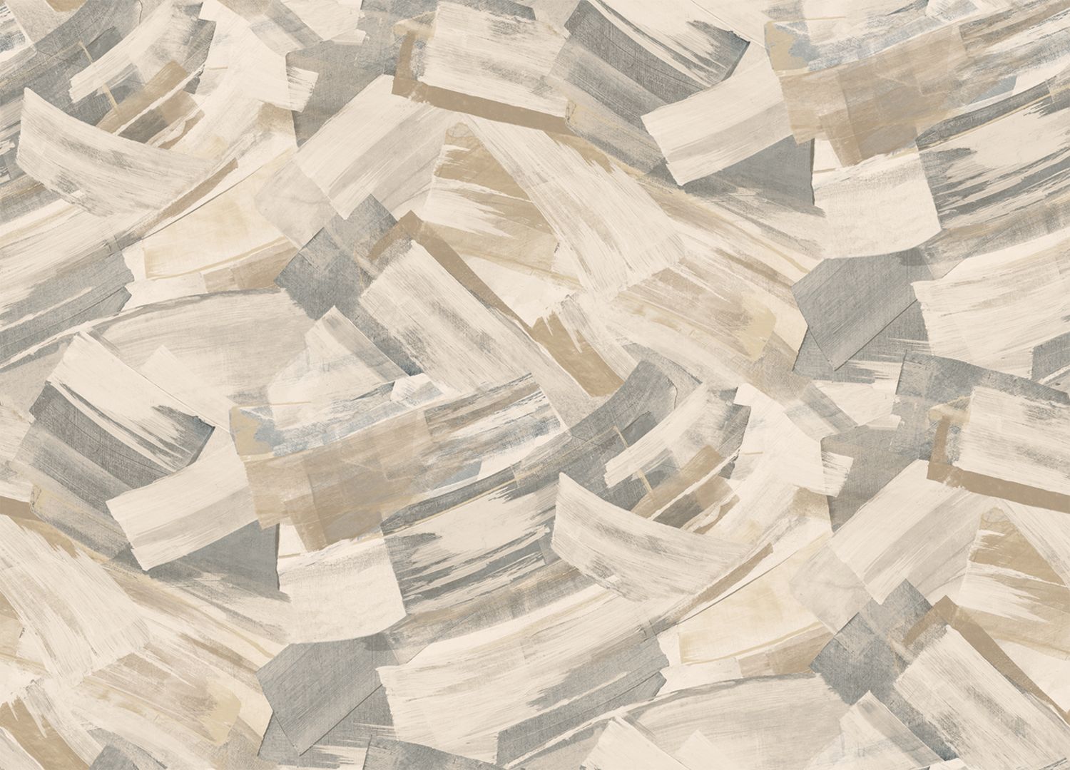 Non-woven wallpaper with abstract pattern IMPULSION - PLATINUM PEARL platinum pearl