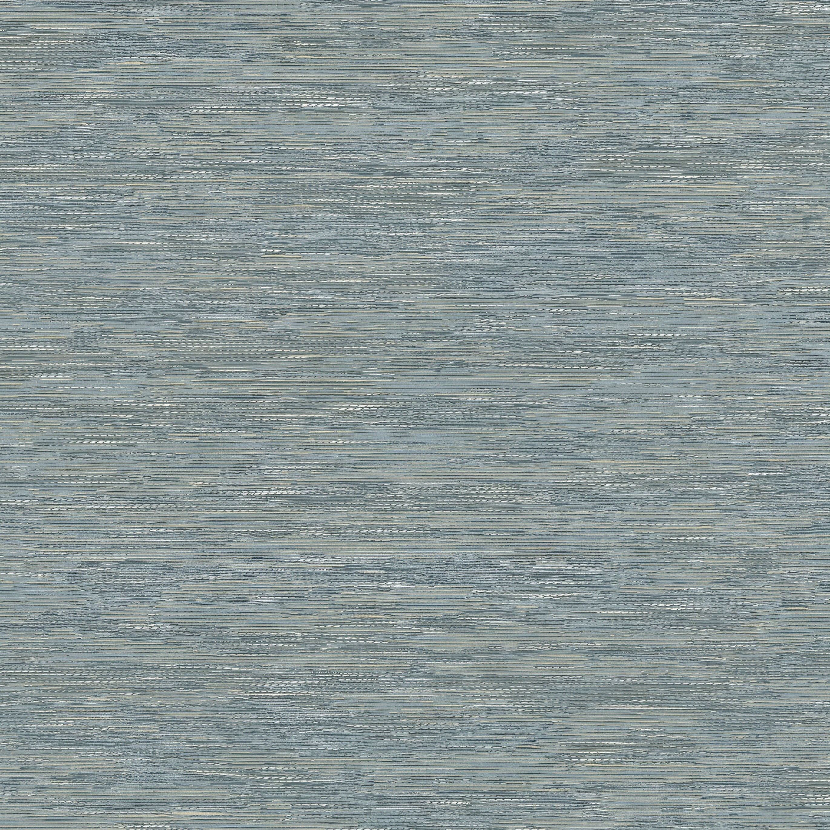 Textured wallpaper resembling jacquard fabric TATAMI - PIERRE BLEUE gray-blue
