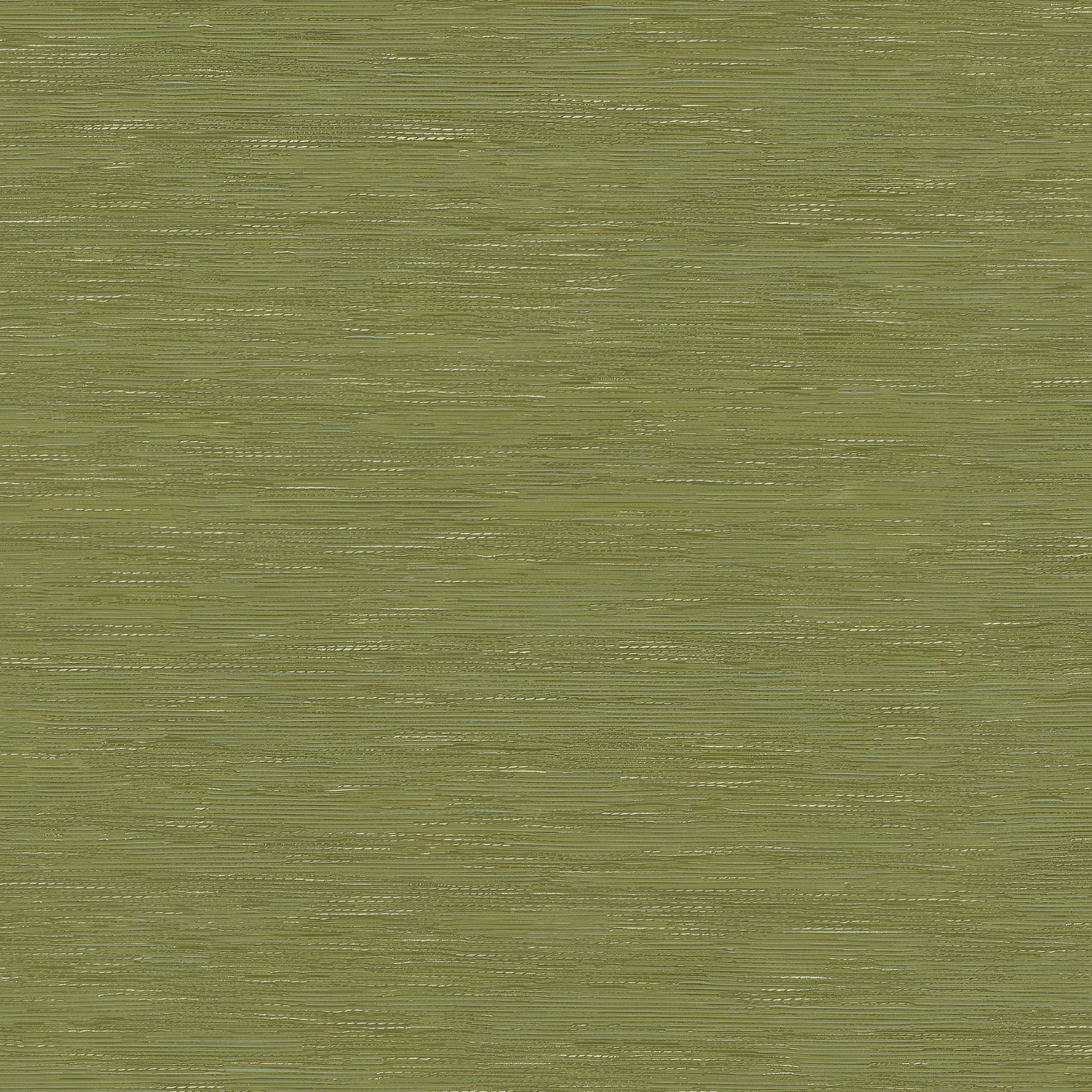 Textured wallpaper resembling jacquard fabric TATAMI - MATCHA tea green
