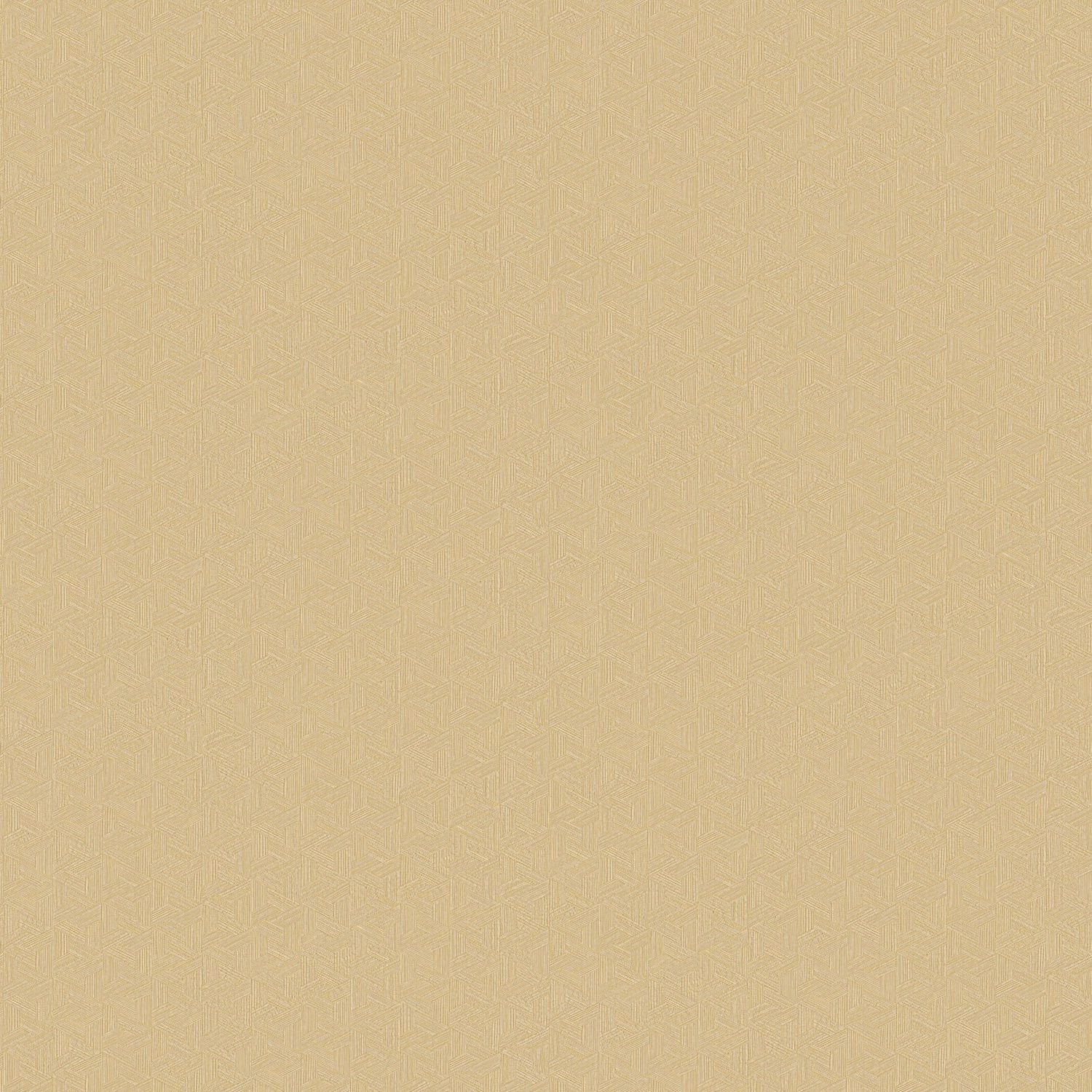 Geometric Structural Wallpaper Inspired by Banana Leaves LINDU - PAILLE Straw Beige