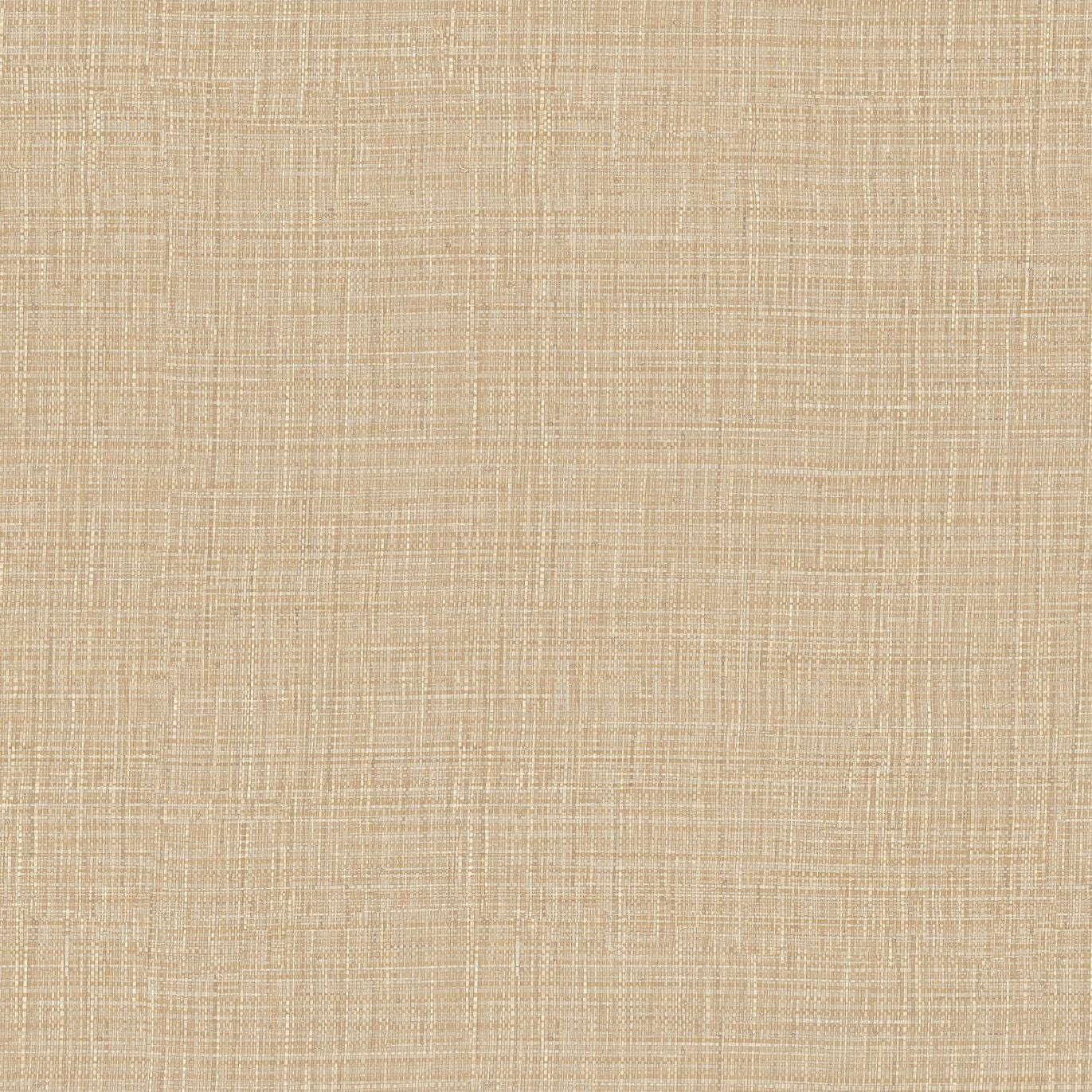 Structural vinyl wallpaper imitating woven raffia SIERRA - LIN sand
