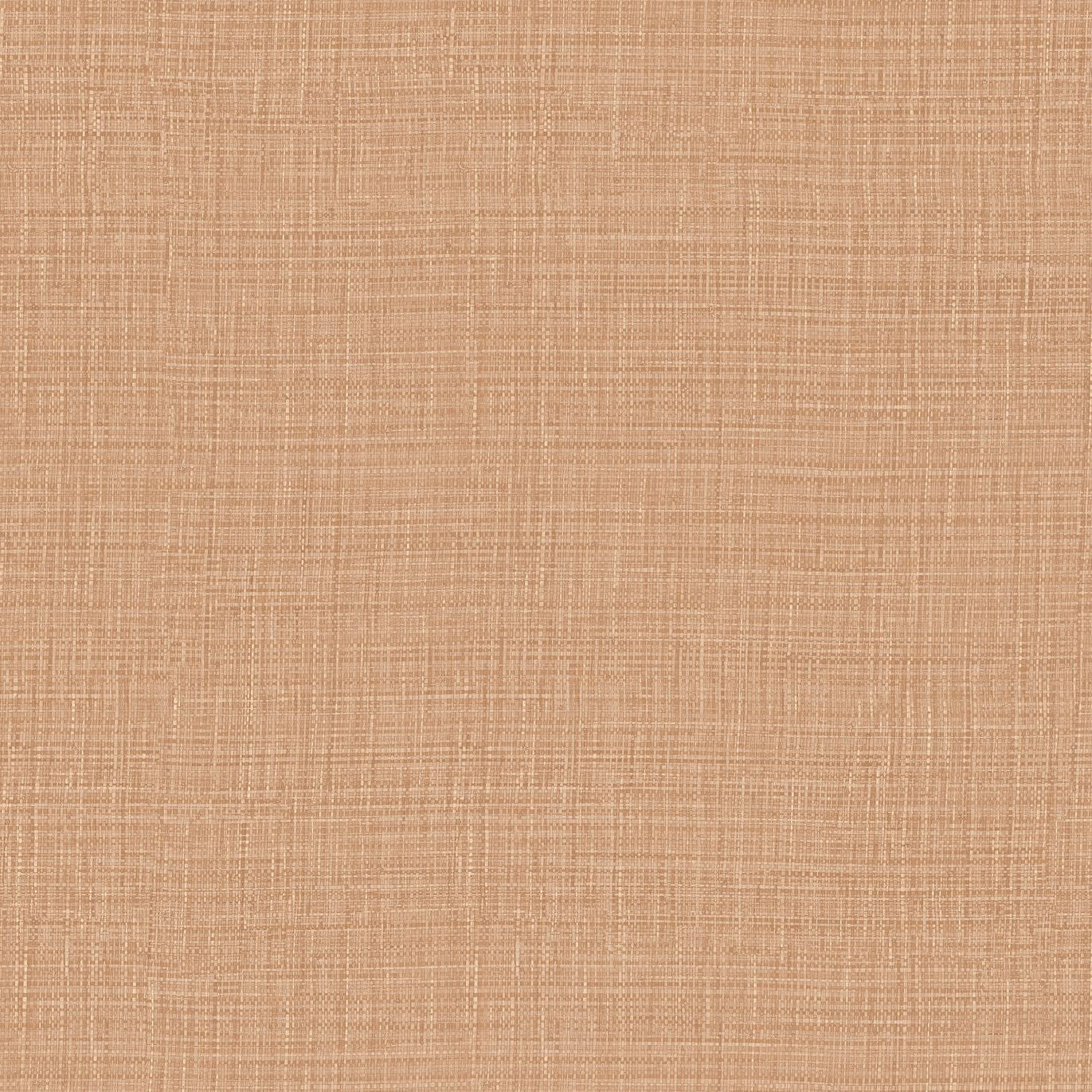Structural vinyl wallpaper imitating woven raffia SIERRA - NUDE dark beige