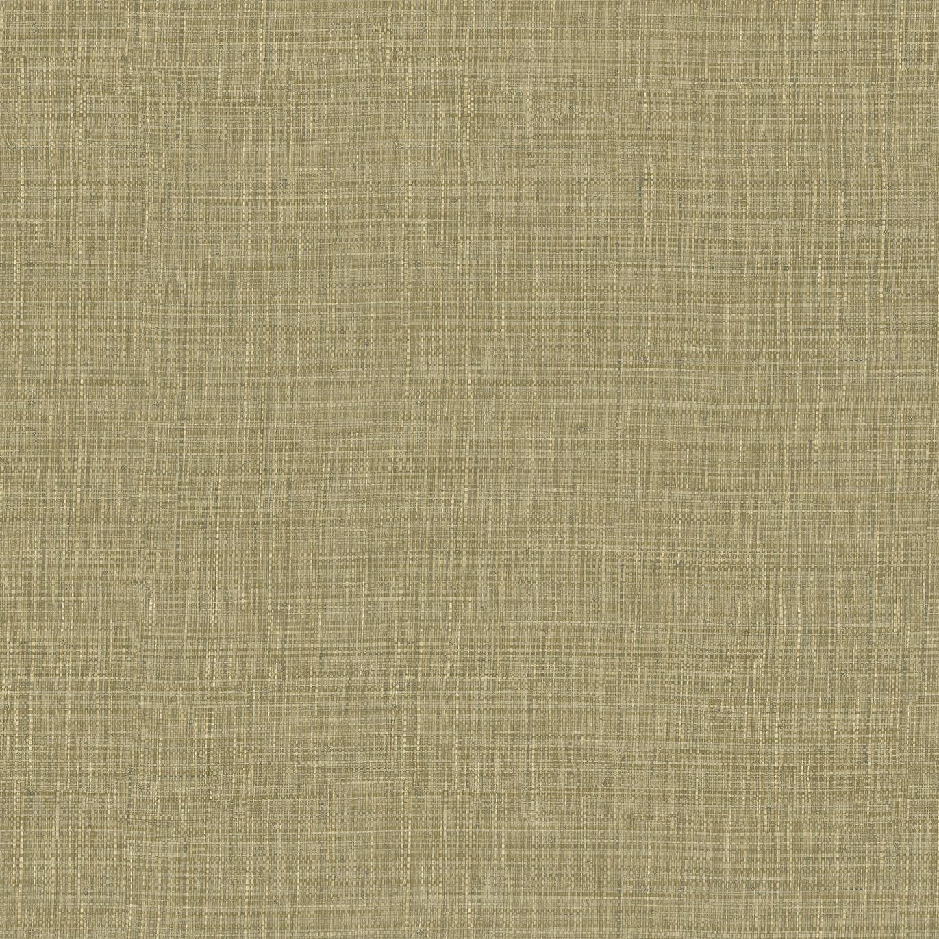 Structural vinyl wallpaper imitating woven raffia SIERRA - CACTUS cactus green