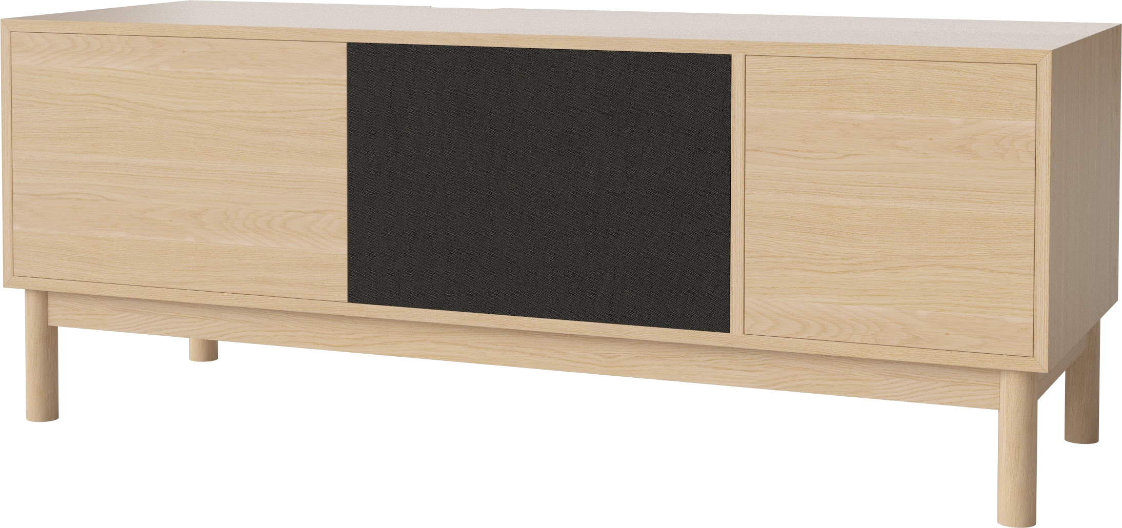 RTV cabinet Case bleached oak veneer