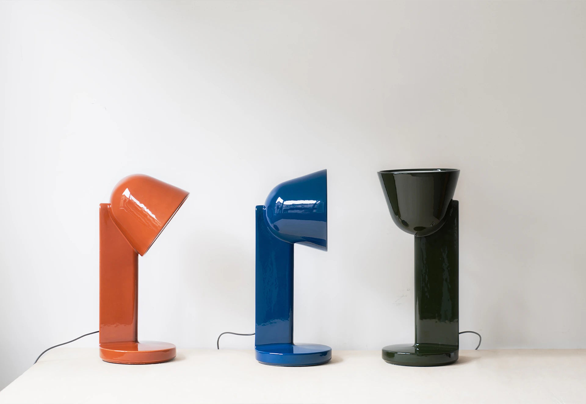 Ceramic Table Lamp Dark Green