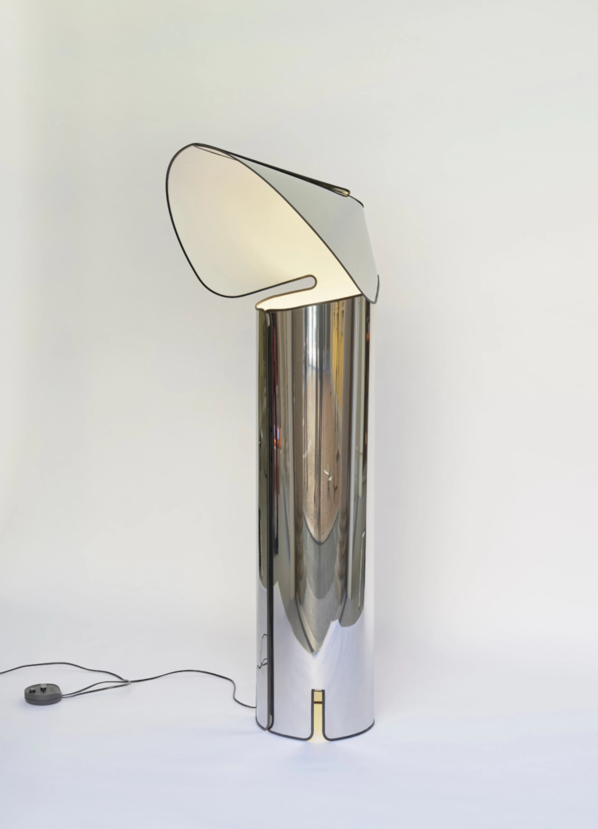 CHIARA Silver Floor Lamp