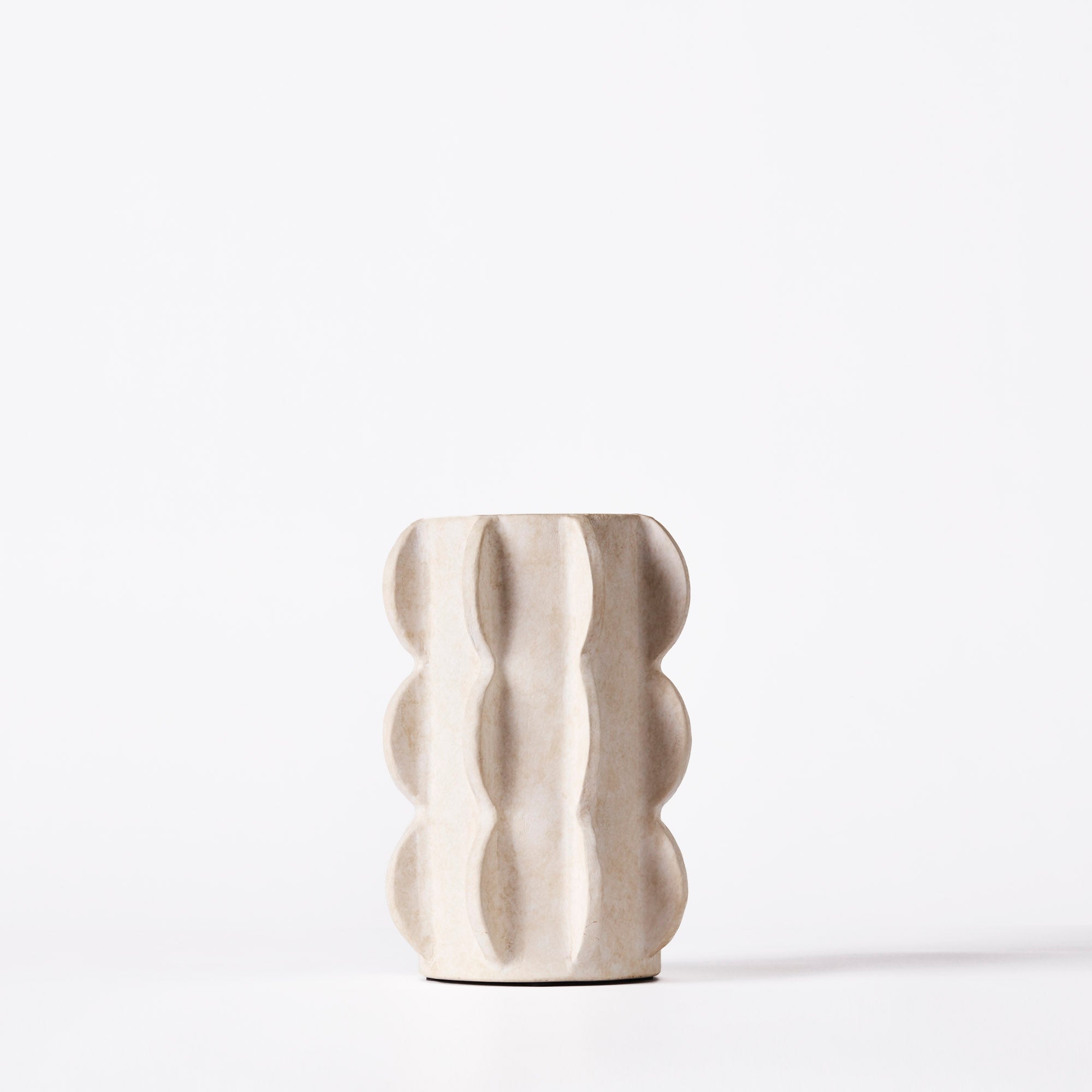 Vase ARCISSIMO cremefarbene Keramik