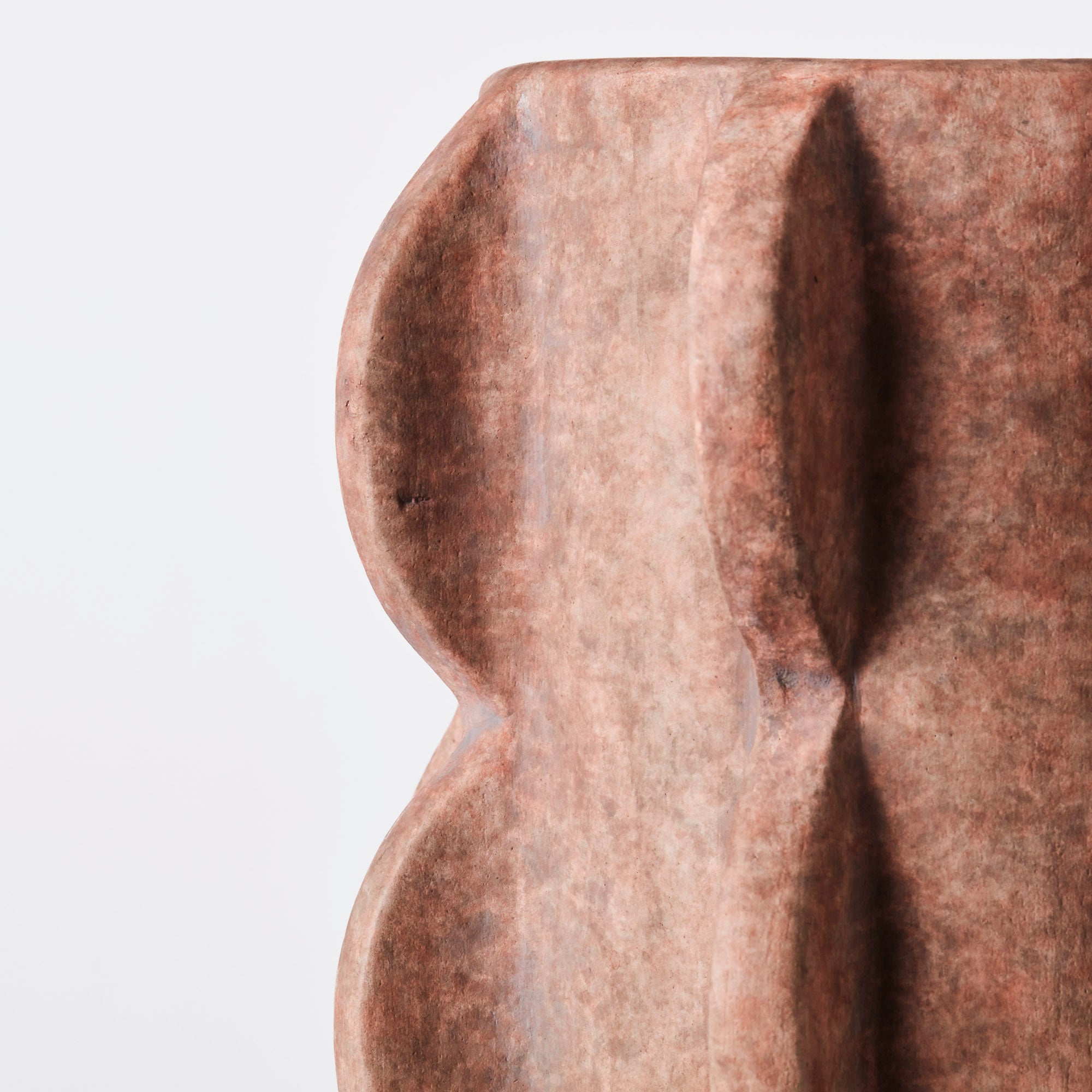 ARCISSIMO vase brown ceramic