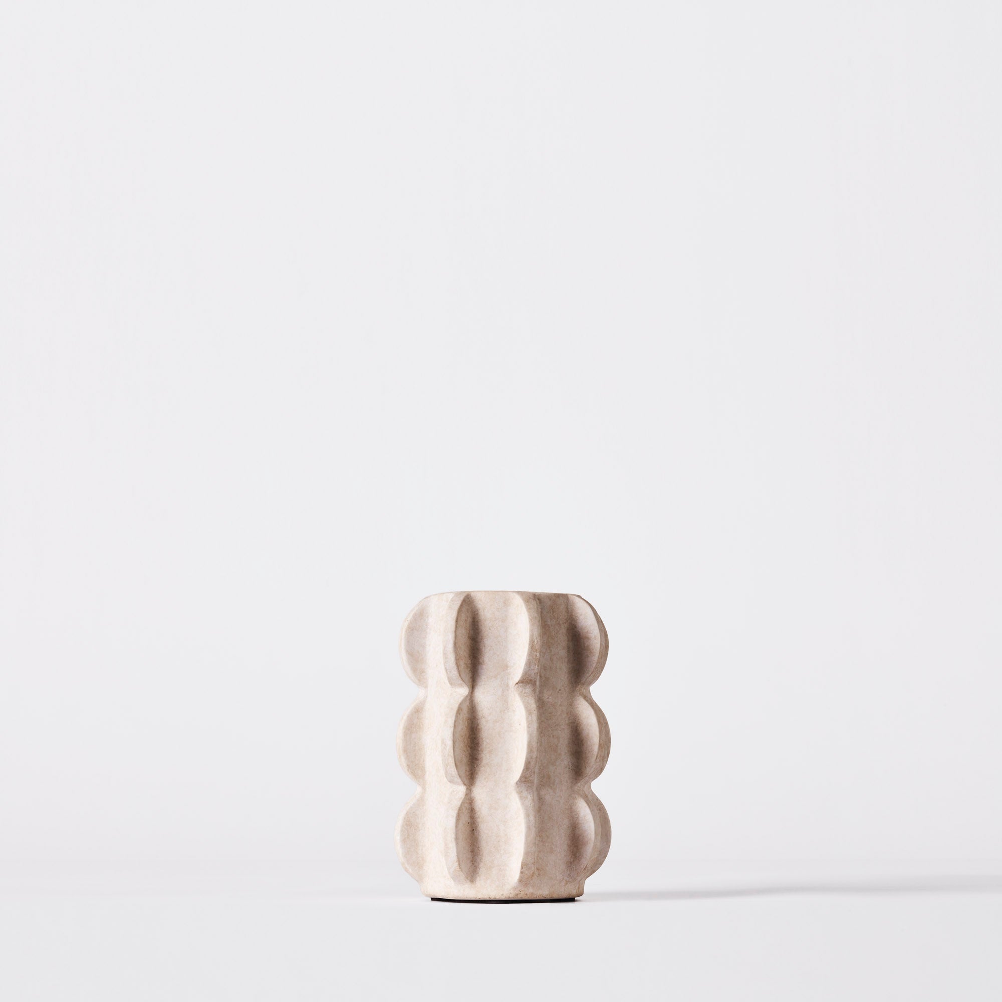 Vase ARCISSIMO cremefarbene Keramik
