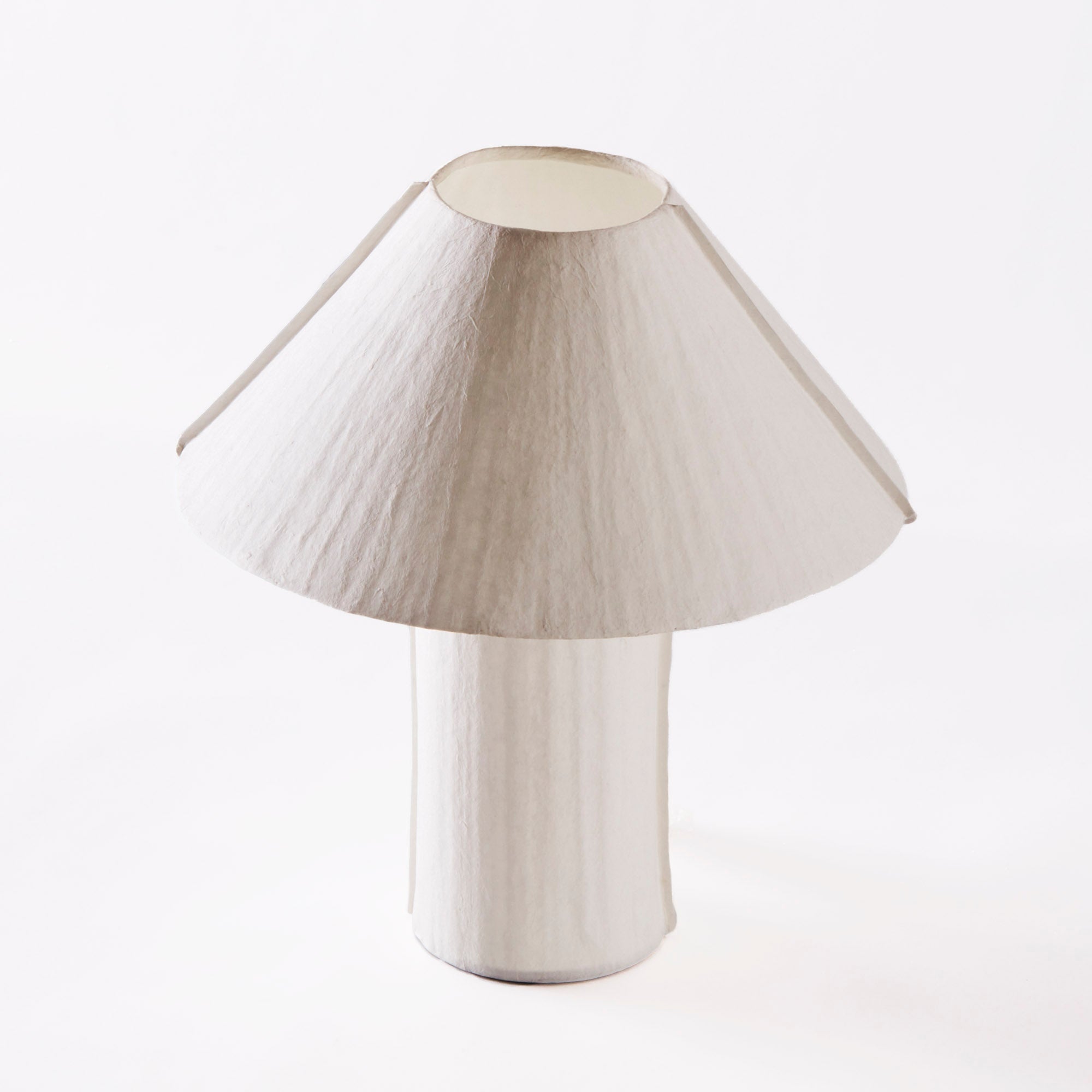 Lampa stołowa PAPER złamana biel