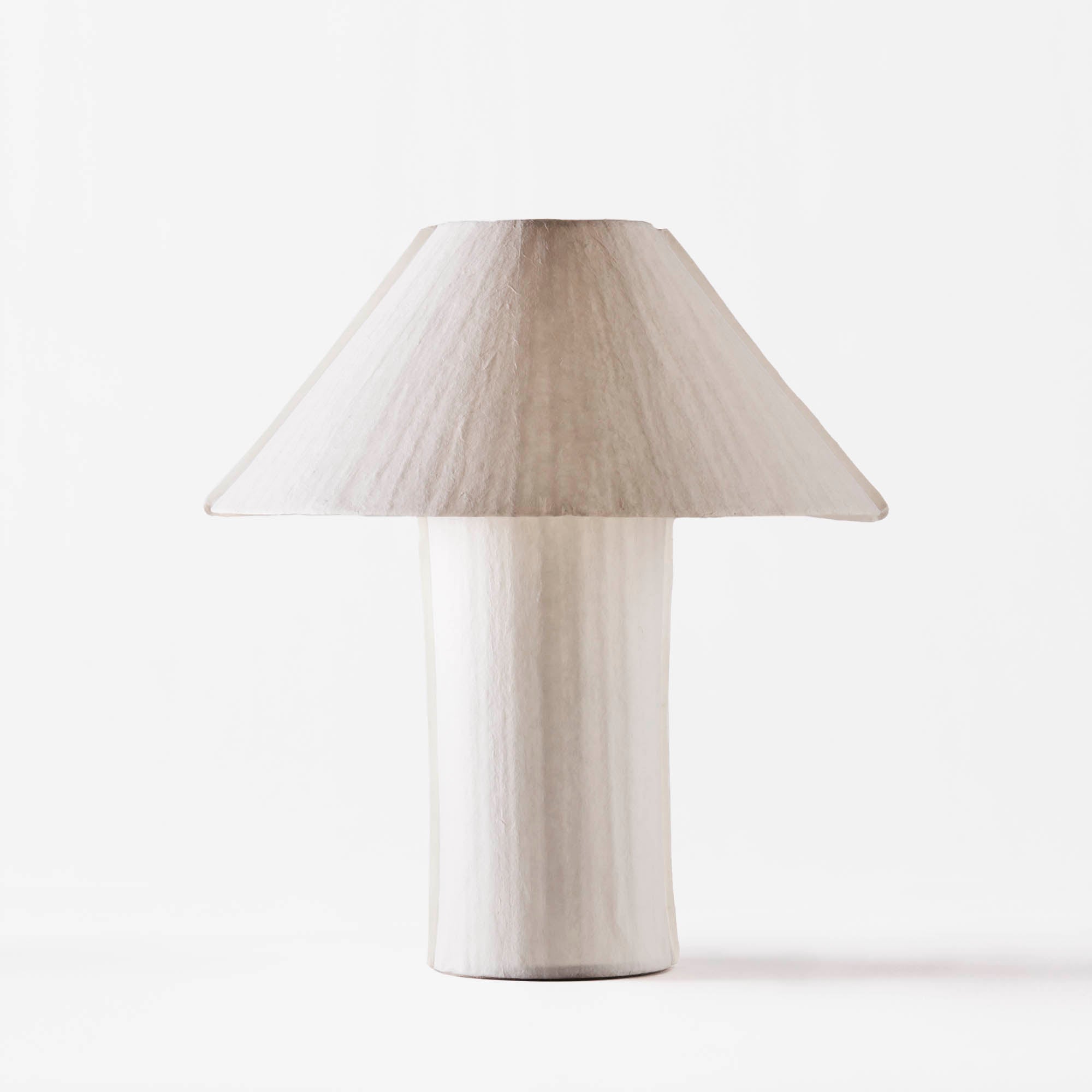Lampa stołowa PAPER złamana biel