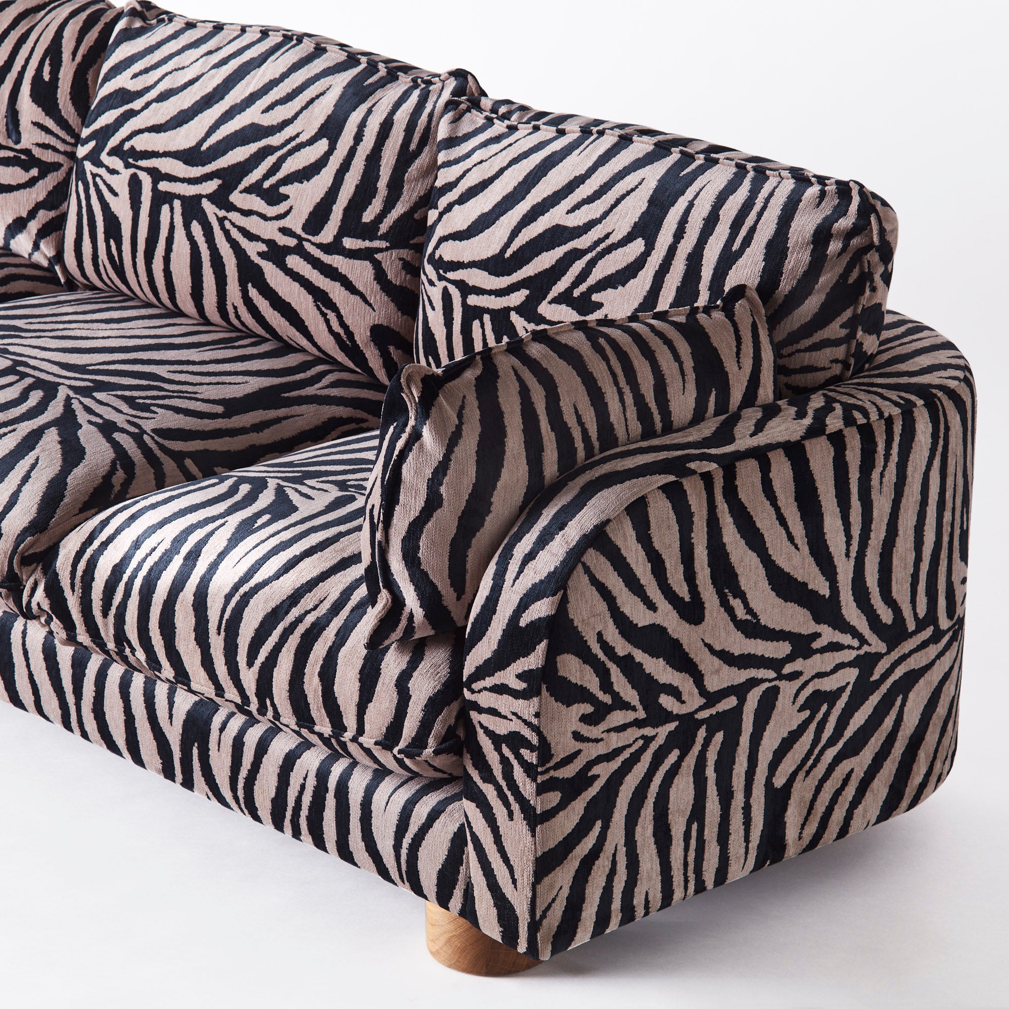 Sofa 3-osobowa MILES zebra