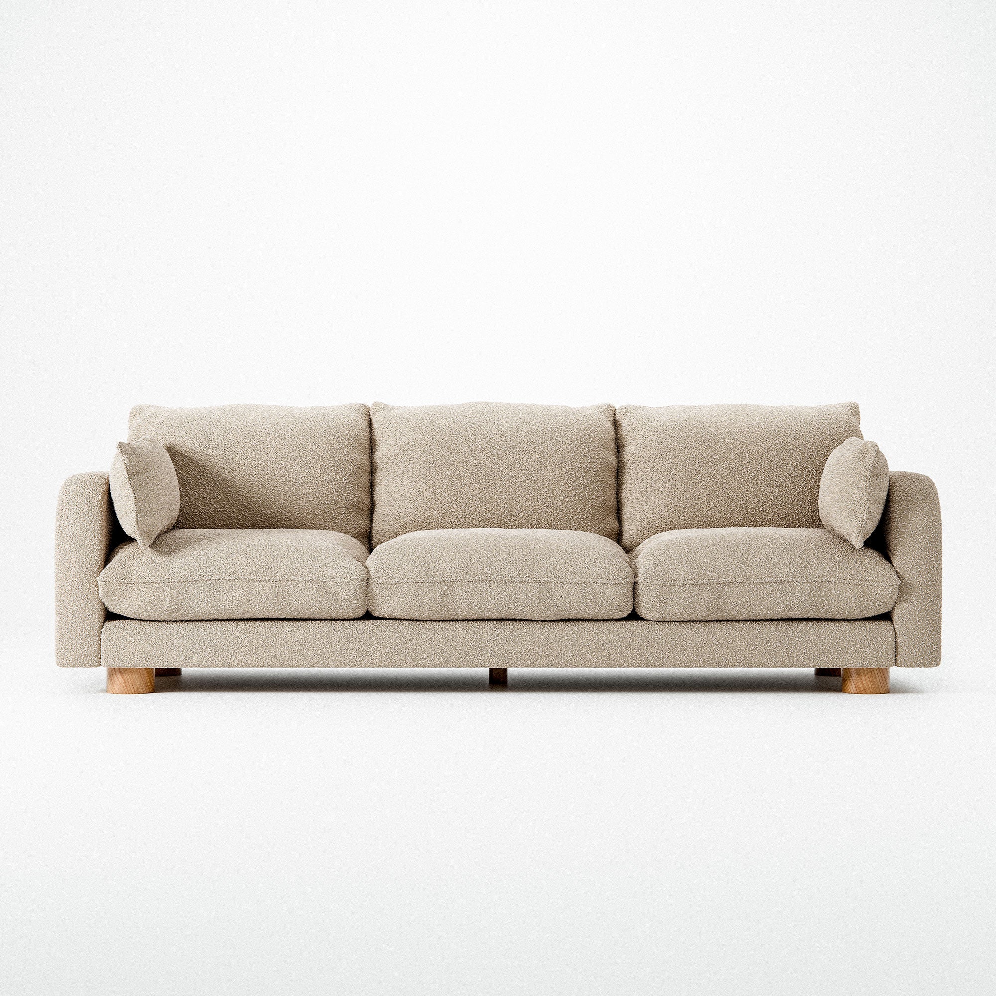 Sofa 3-osobowa MILES beżowy boucle