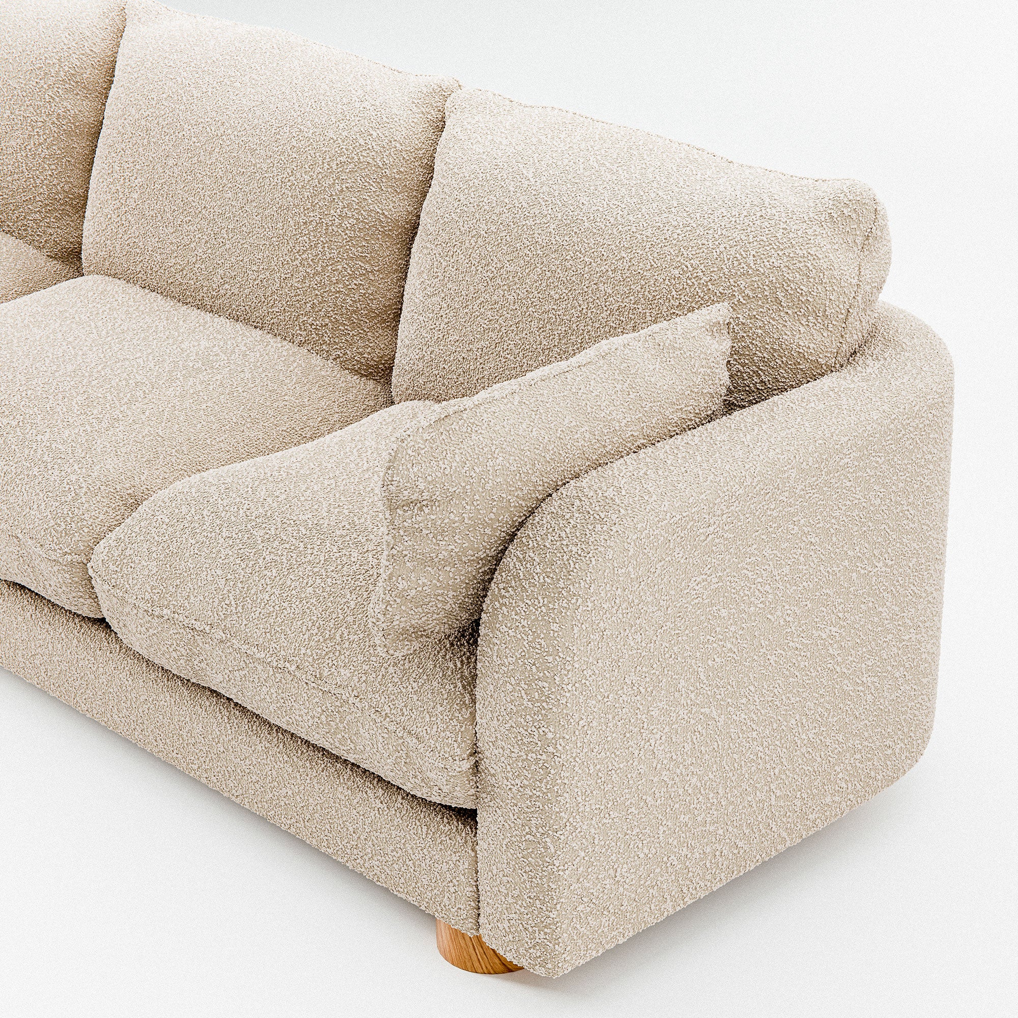 Sofa 3-osobowa MILES beżowy boucle