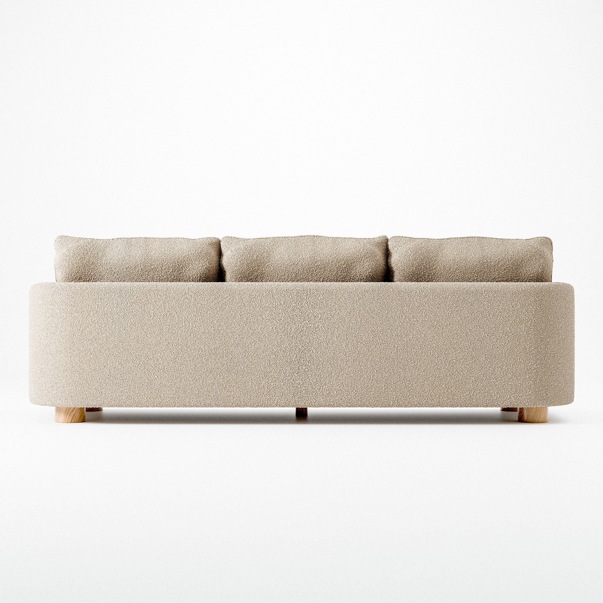 Sofa 3-osobowa MILES beżowy boucle