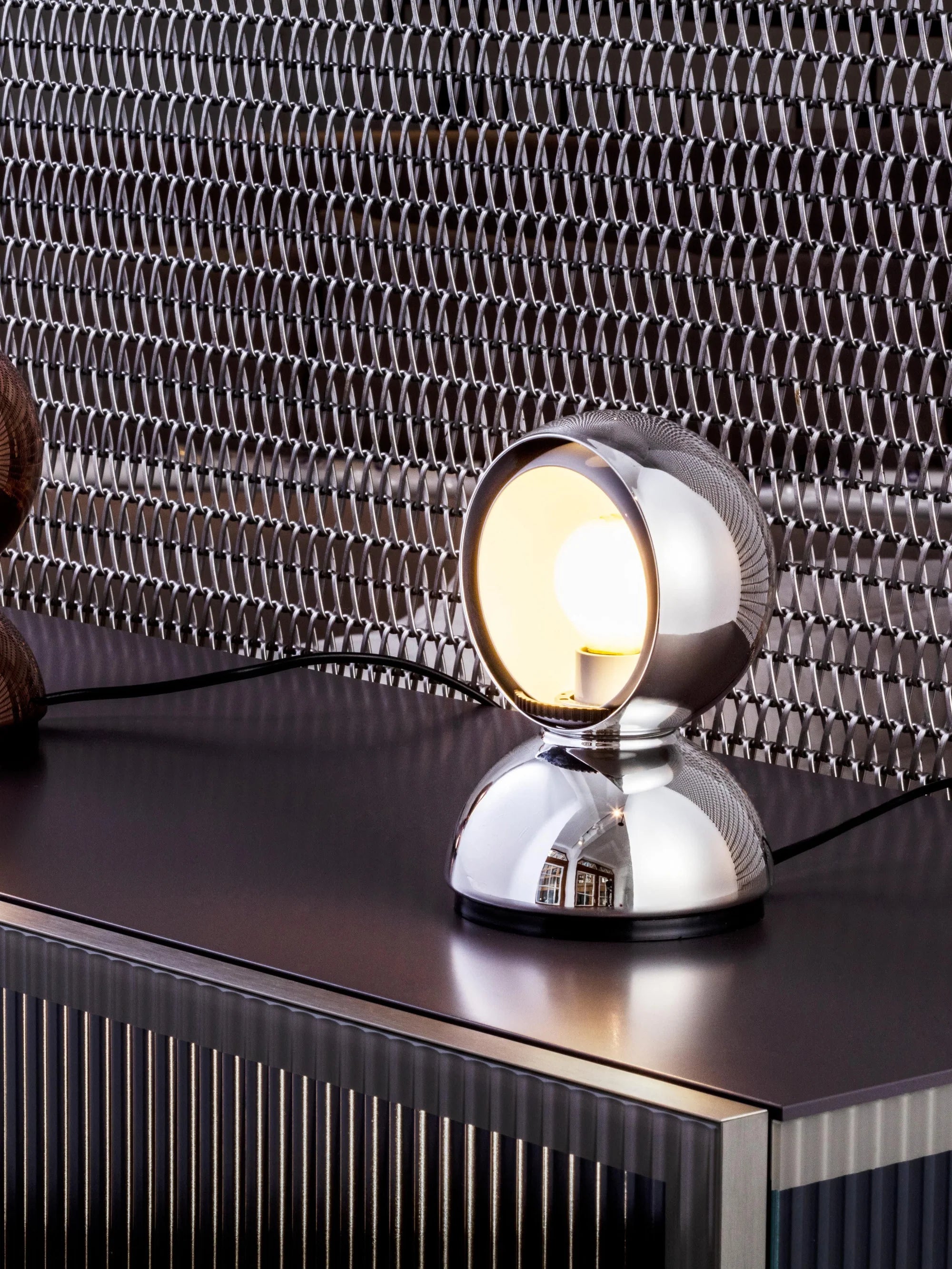 ECLISSE Silver Table Lamp