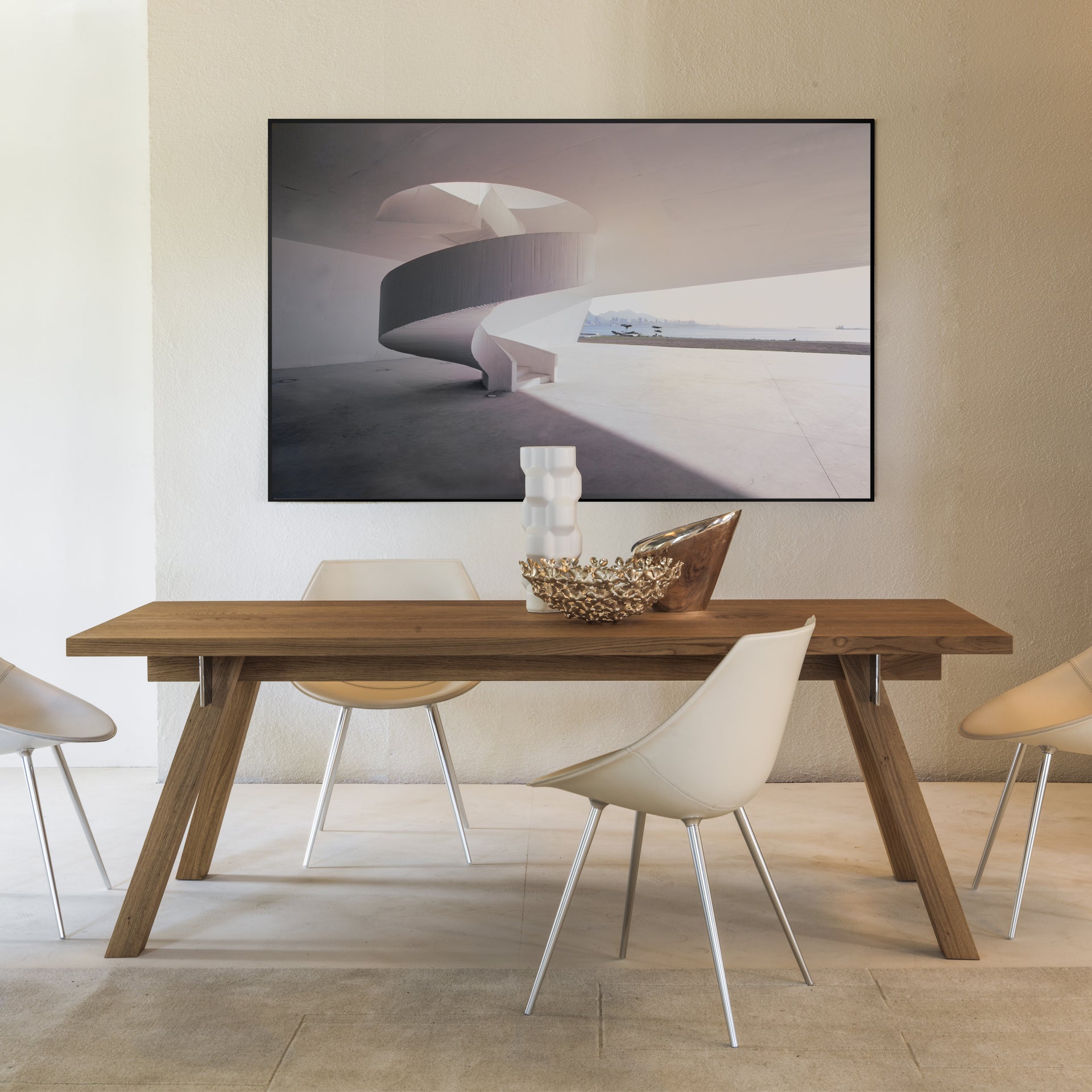 White lagò chair