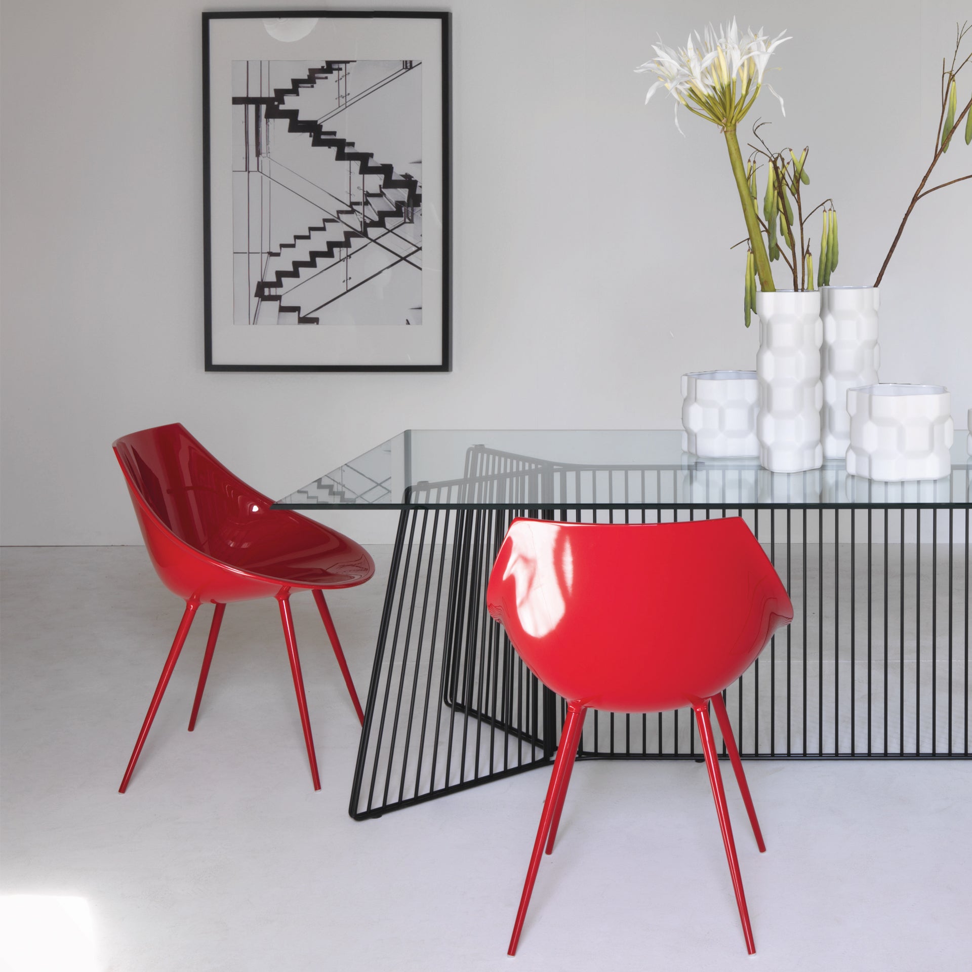 White lagò chair
