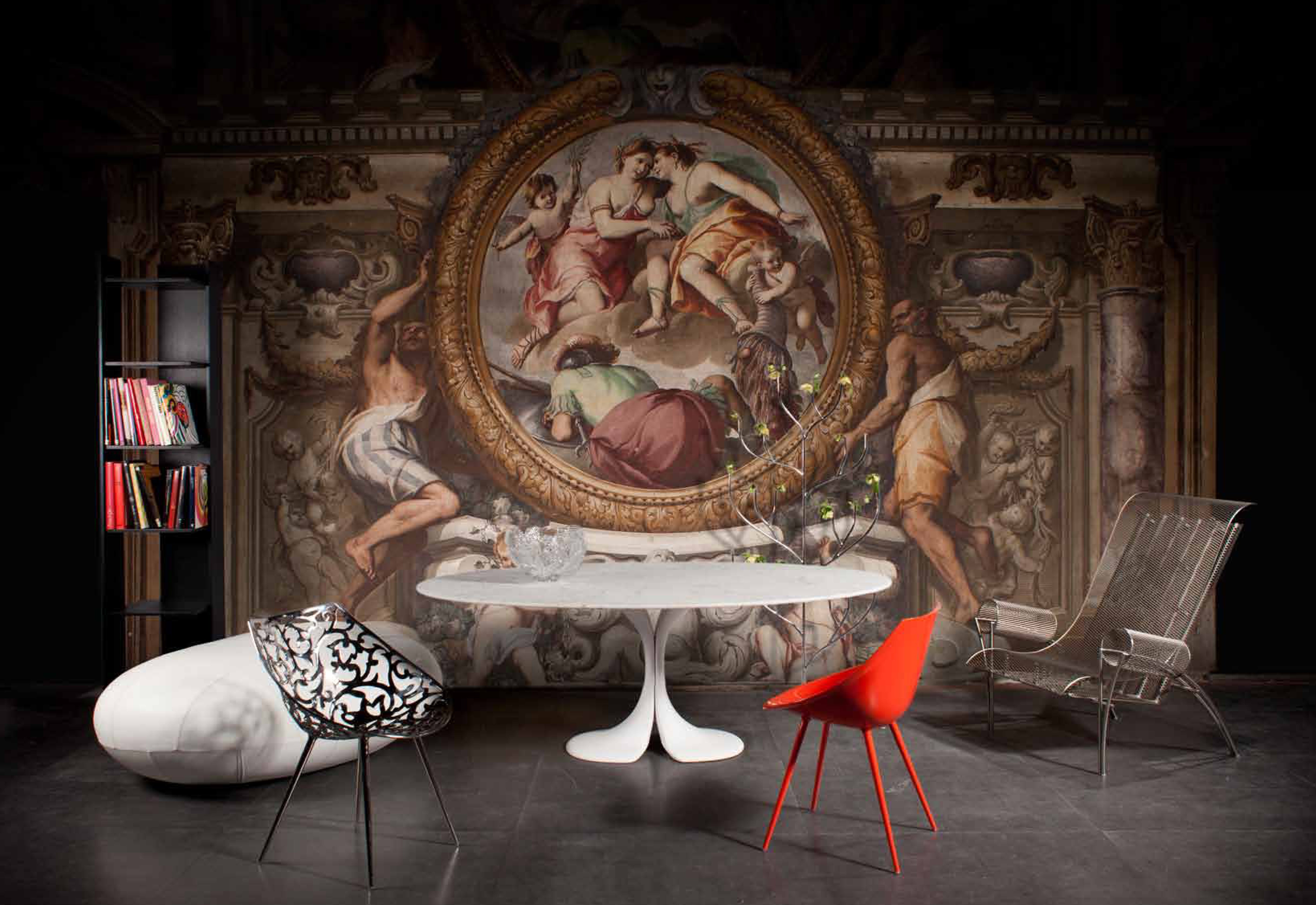 White lagò chair