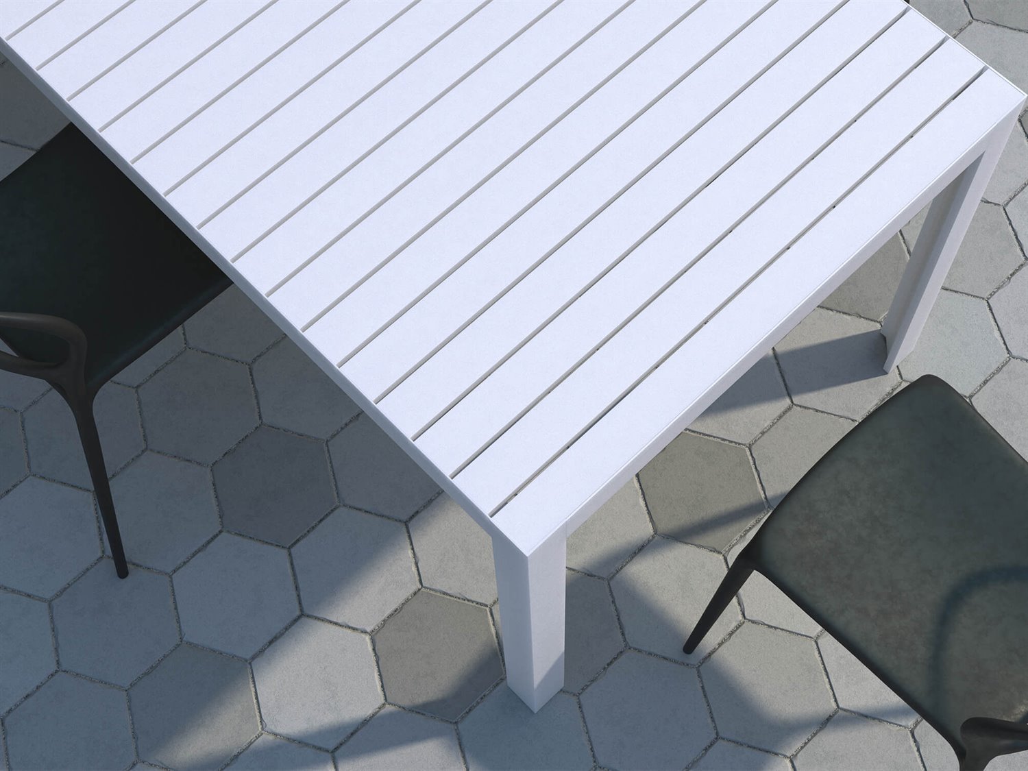 Garden garden table gray