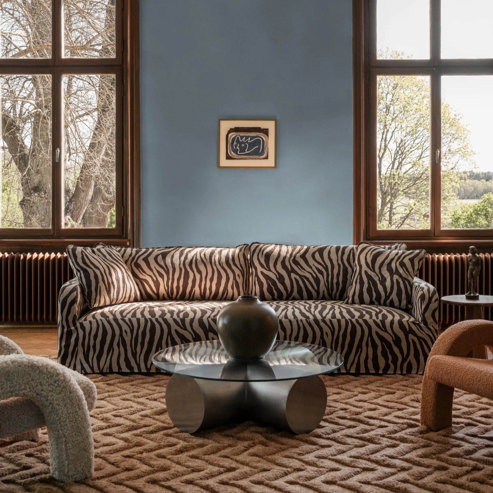 Sofa DOLORES zebra