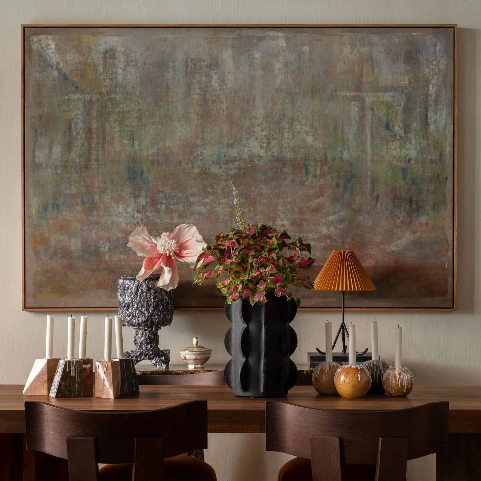 Vase ARCISSIMO schwarze Keramik