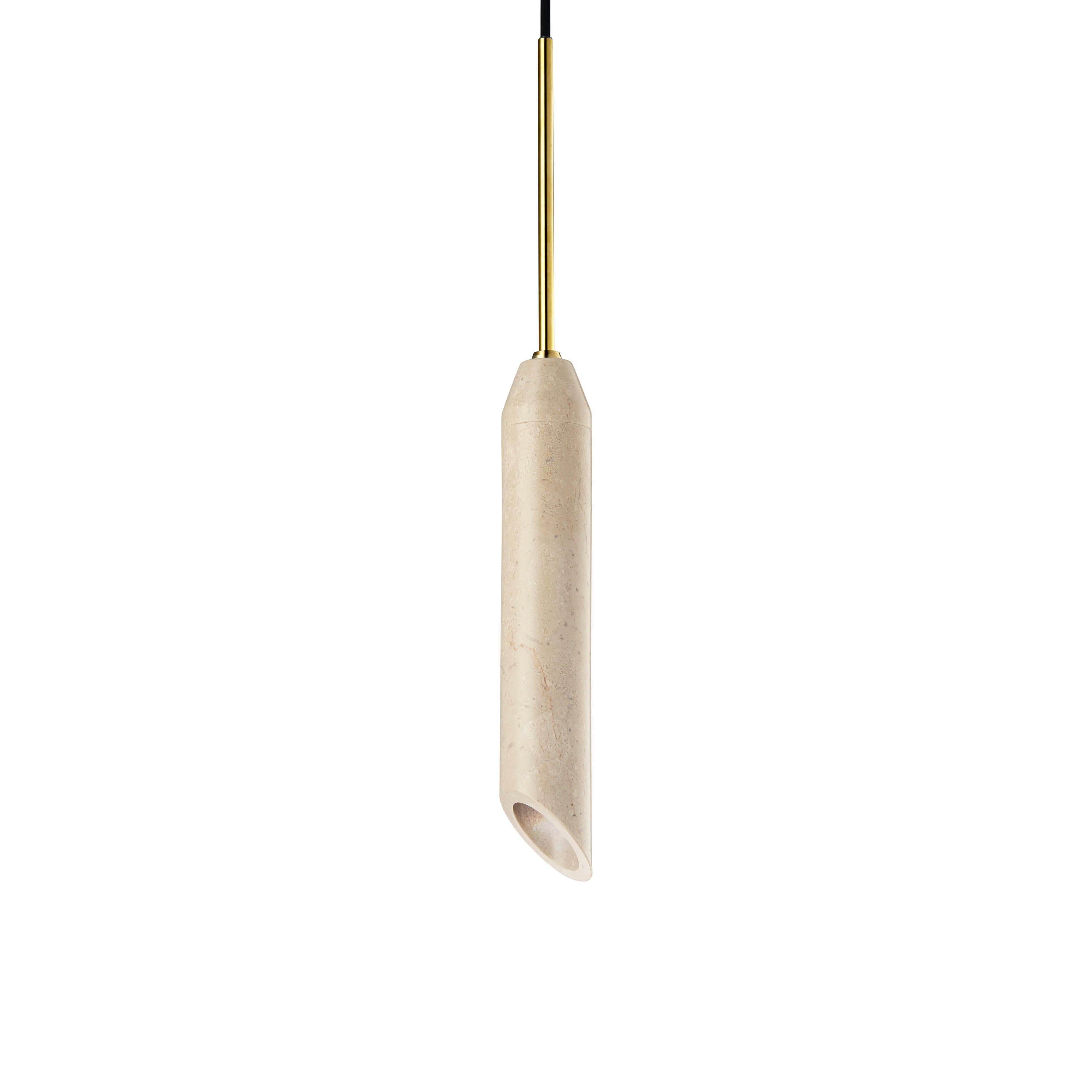 MARBLE ART pendant lamp sandy marble