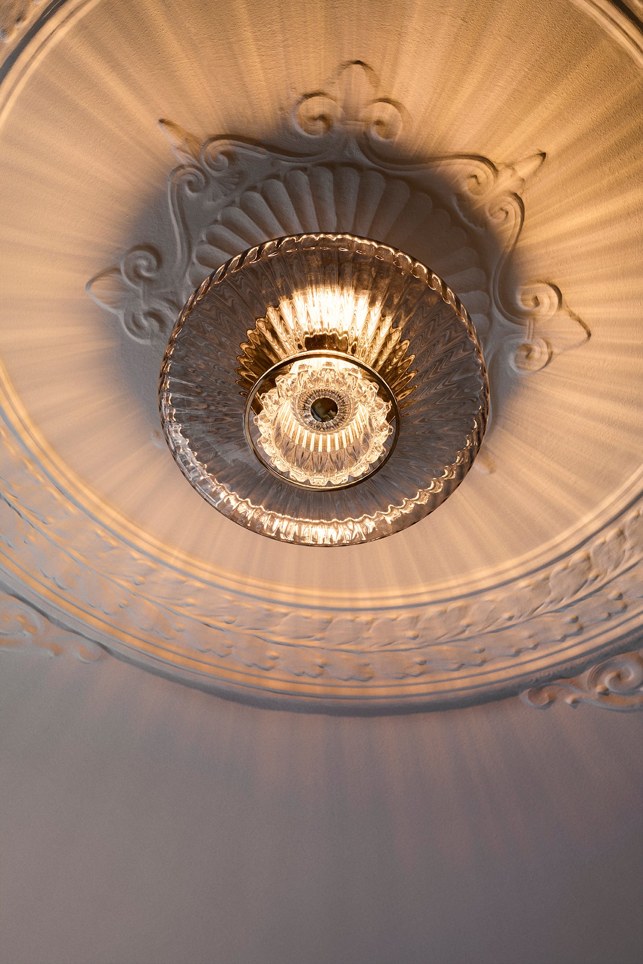 NEW WAVE OPTIC wall lamp smoky glass