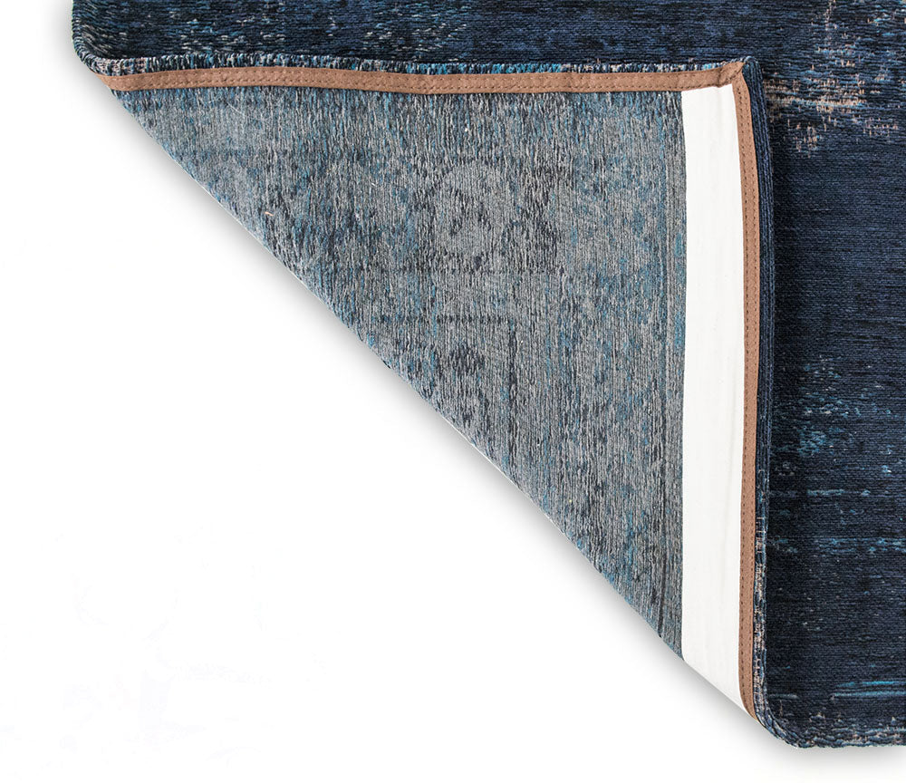 MEDALLION BLUE NIGHT carpet navy blue