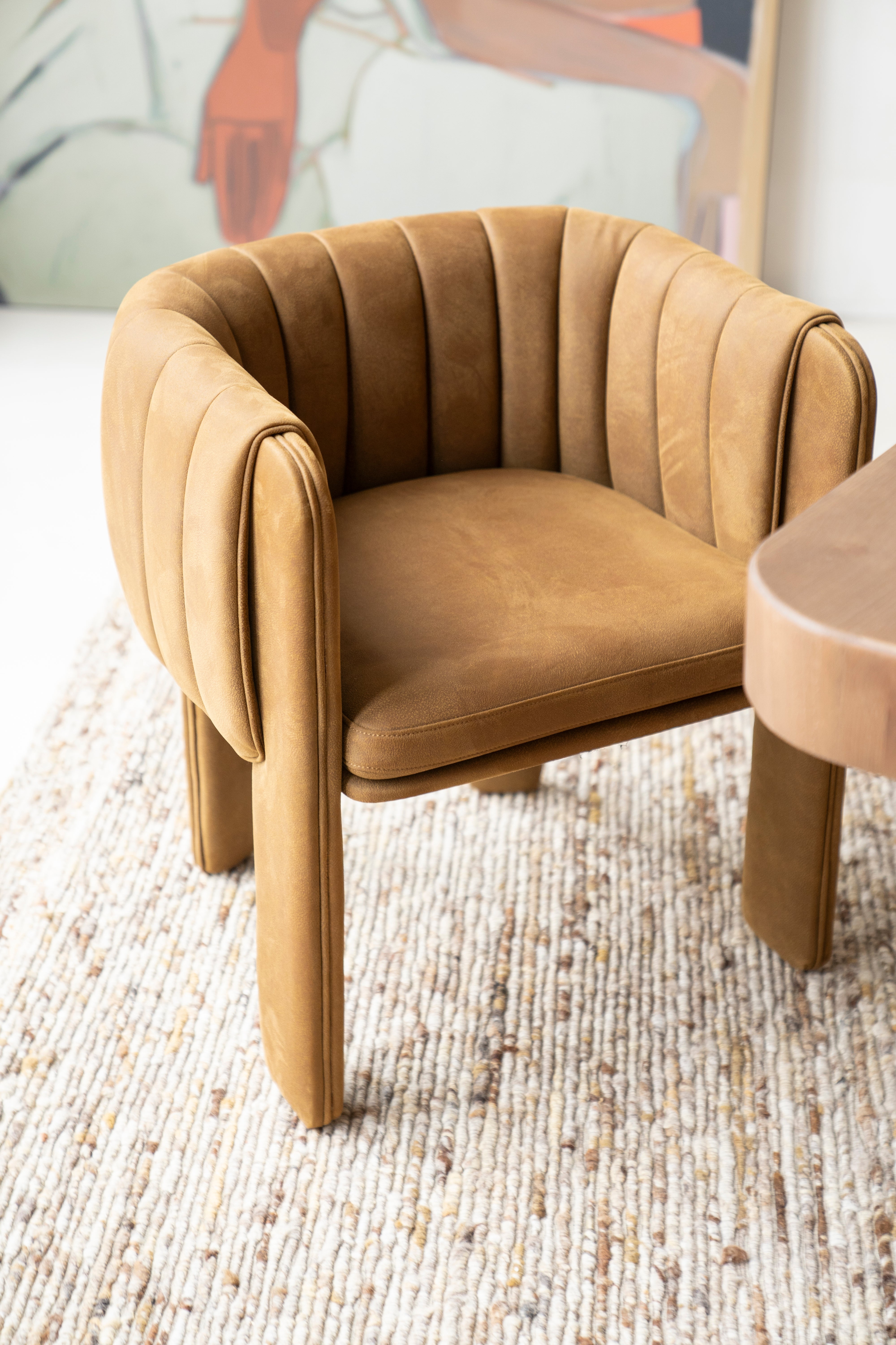 LISELORE mustard chair