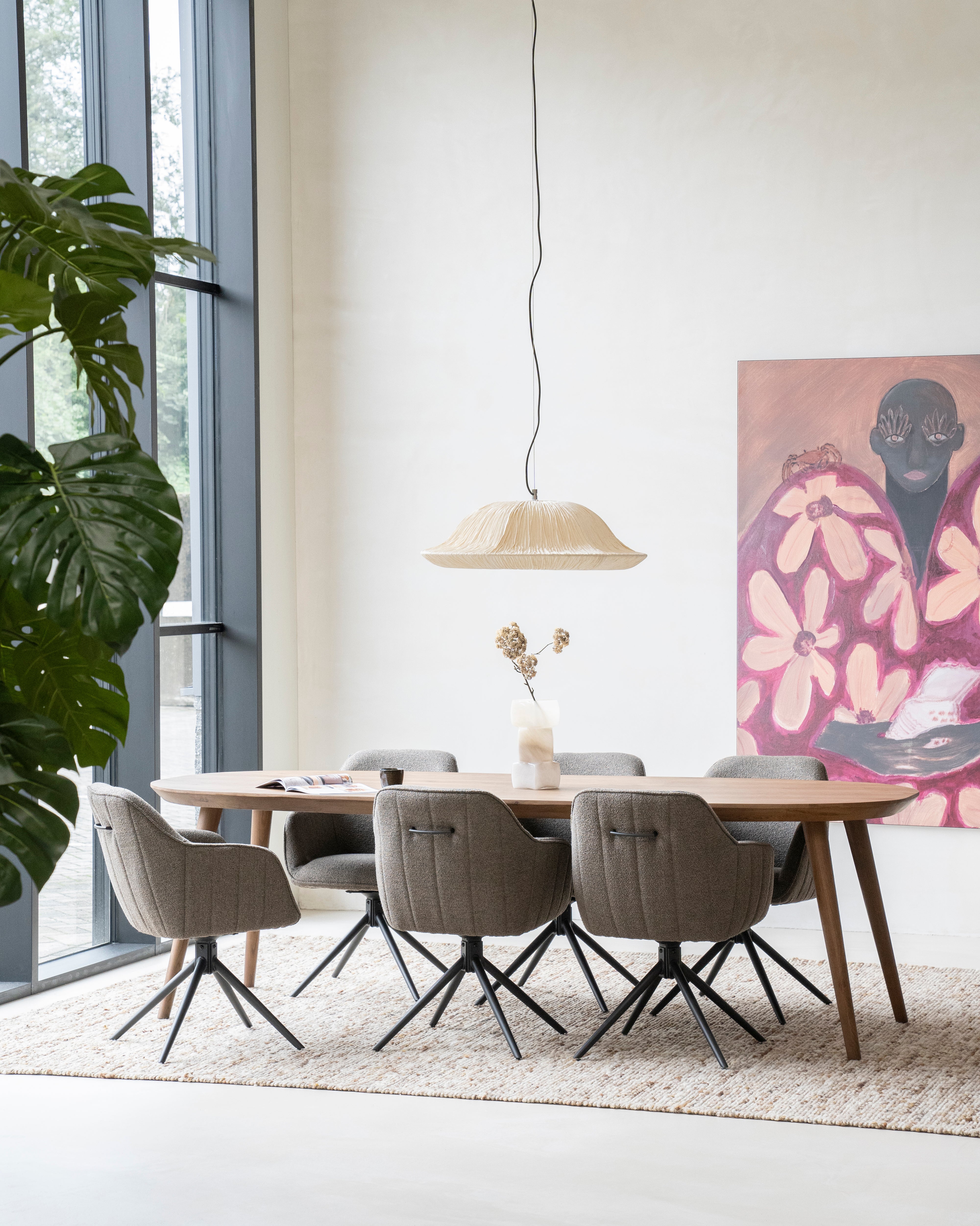 ELIJAH Table Dark Oak Wood