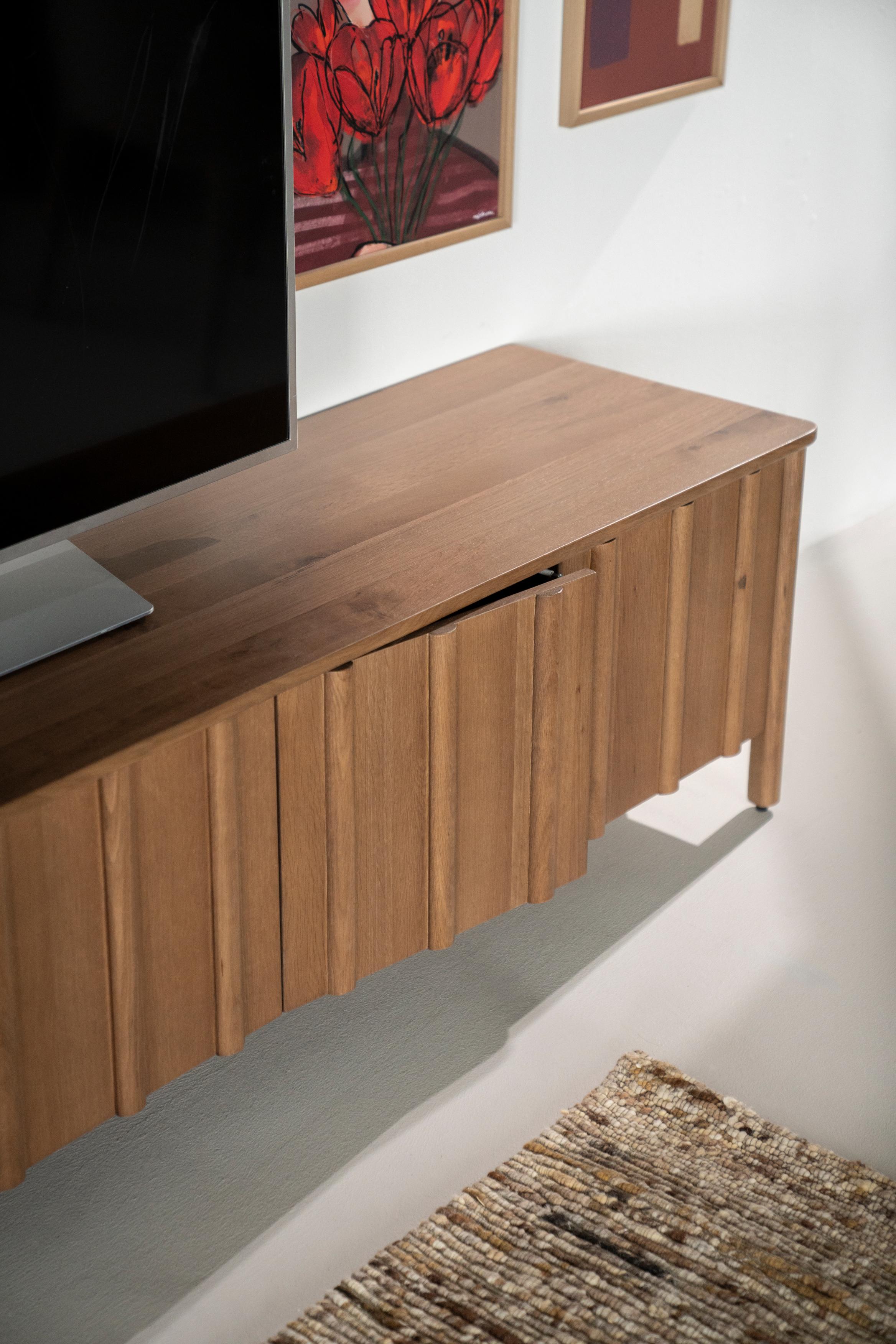 JAKE TV Cabinet dark oak wood