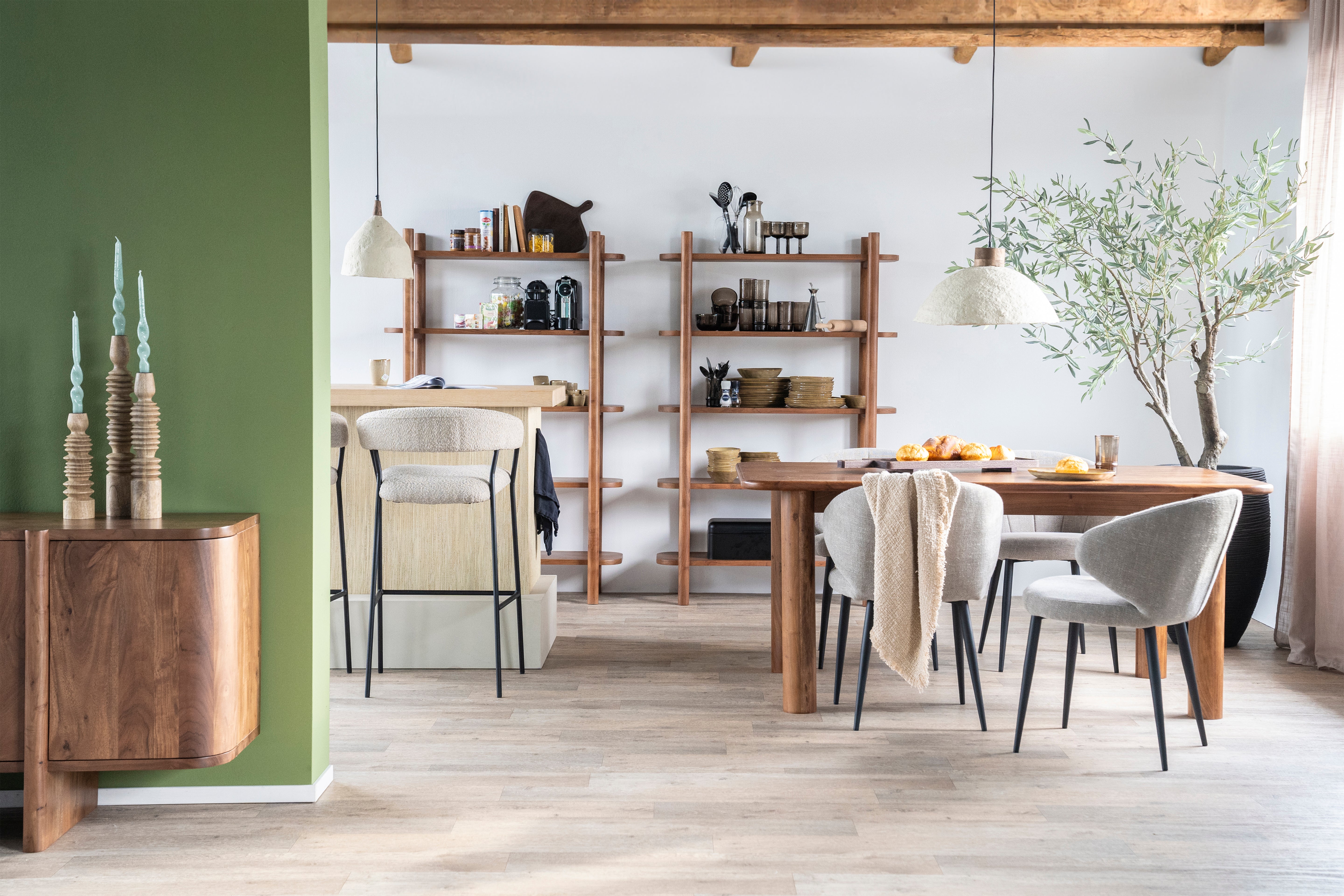 JULIAN chest of drawers acacia wood