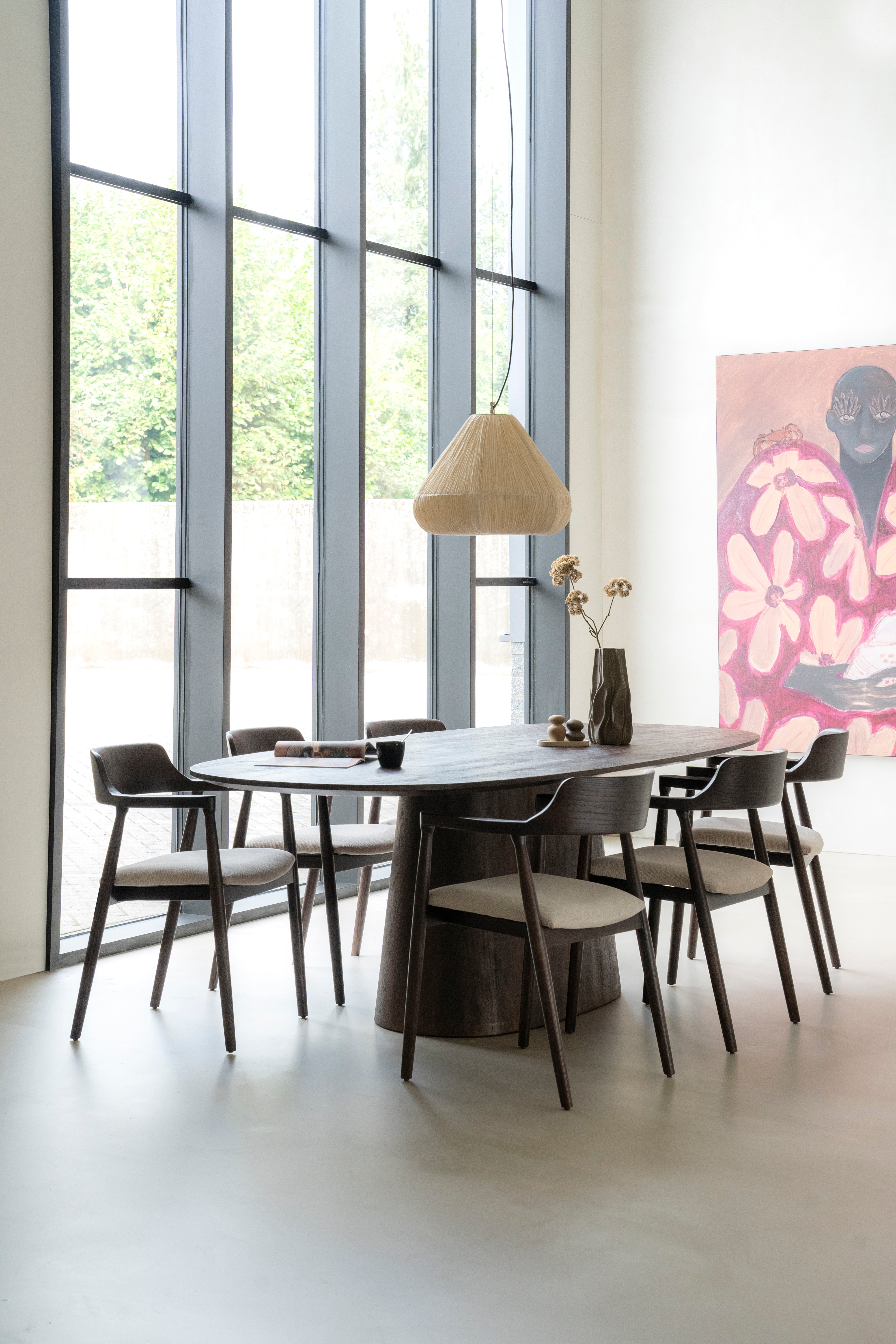 Ovaler Tisch ARON aus Mangoholz