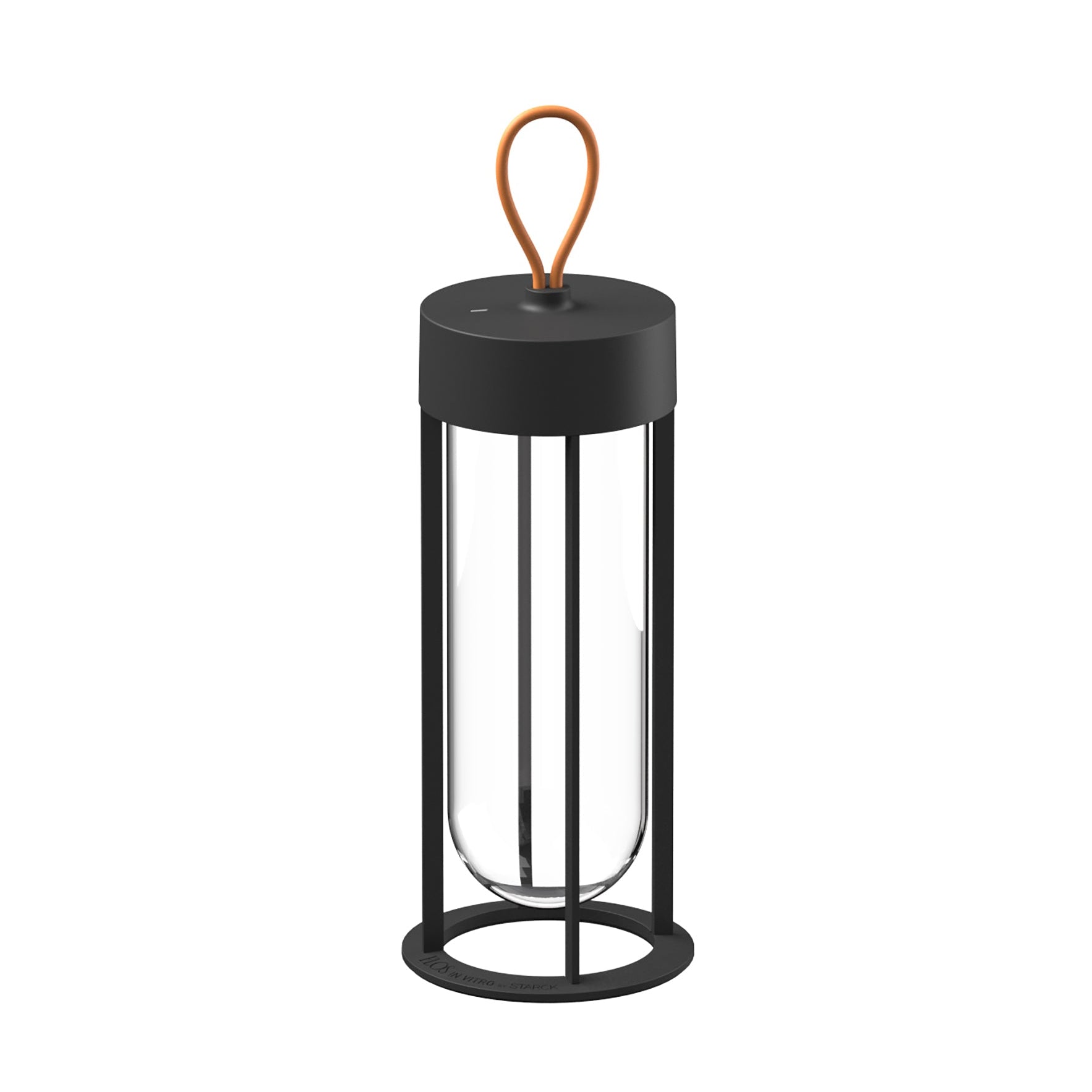 Portable Lamp IN VITRO UNPLUGGED black