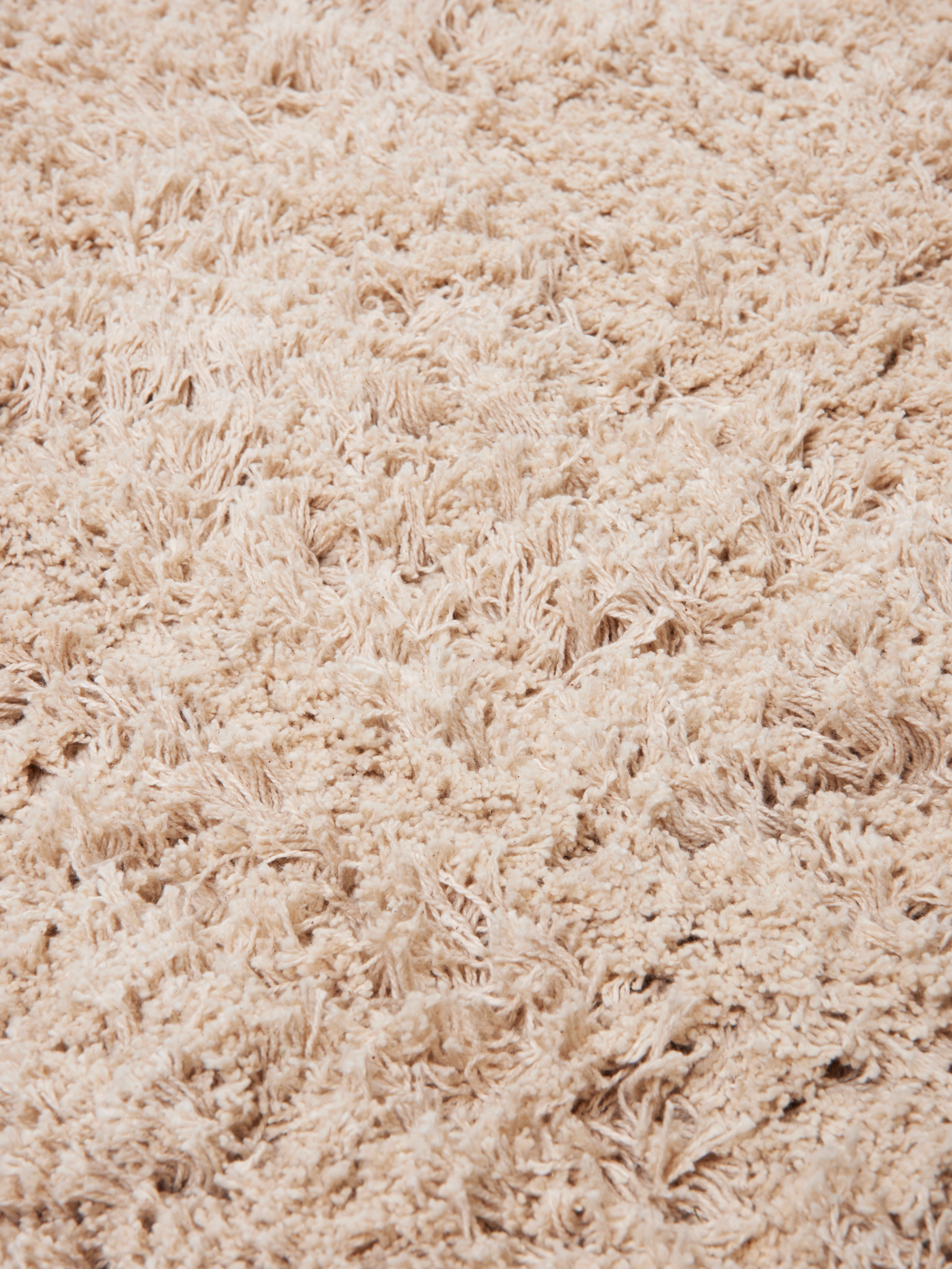AMASS LONG PILE Beige Rug