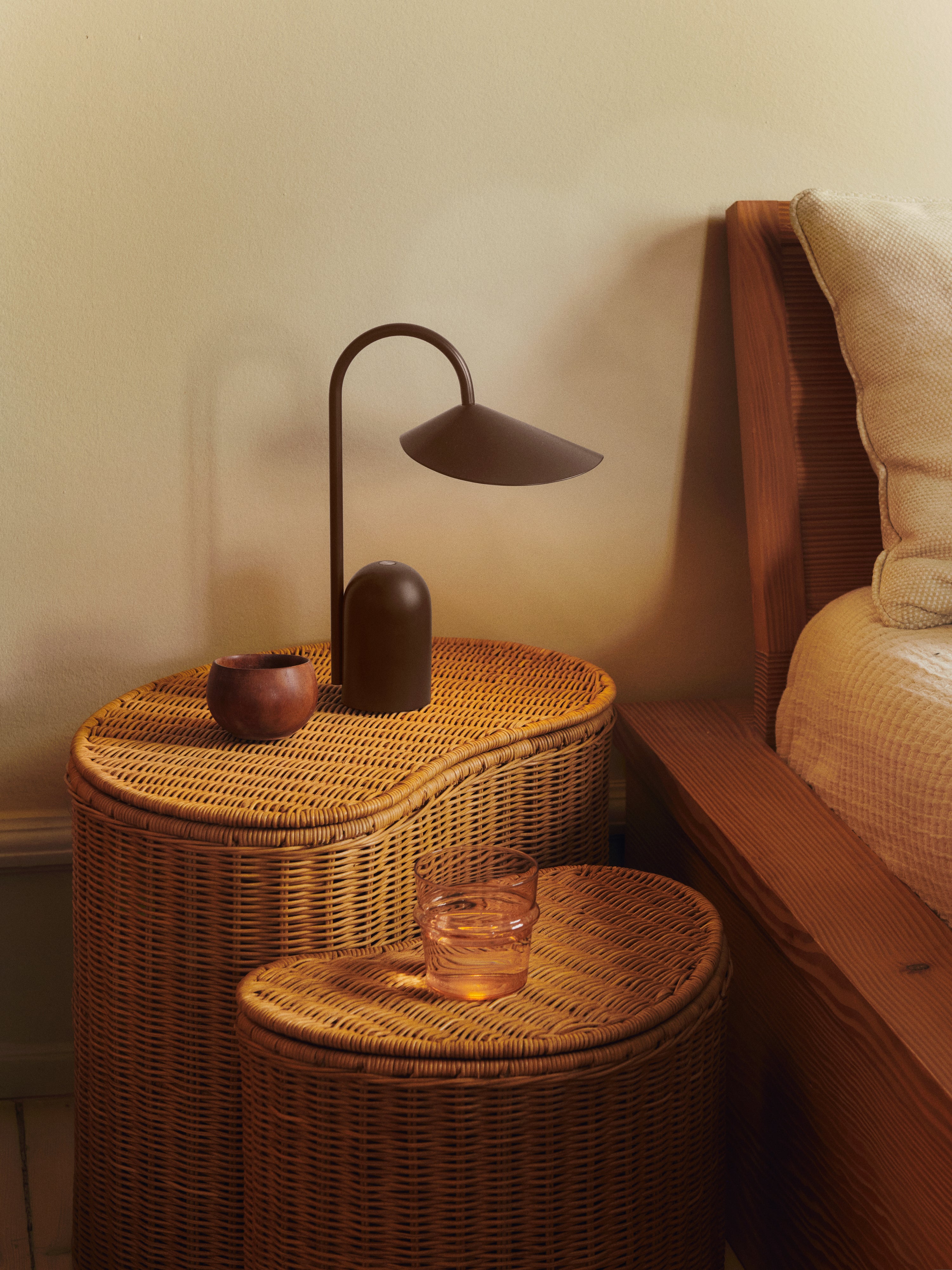 WILLORA rattan basket set