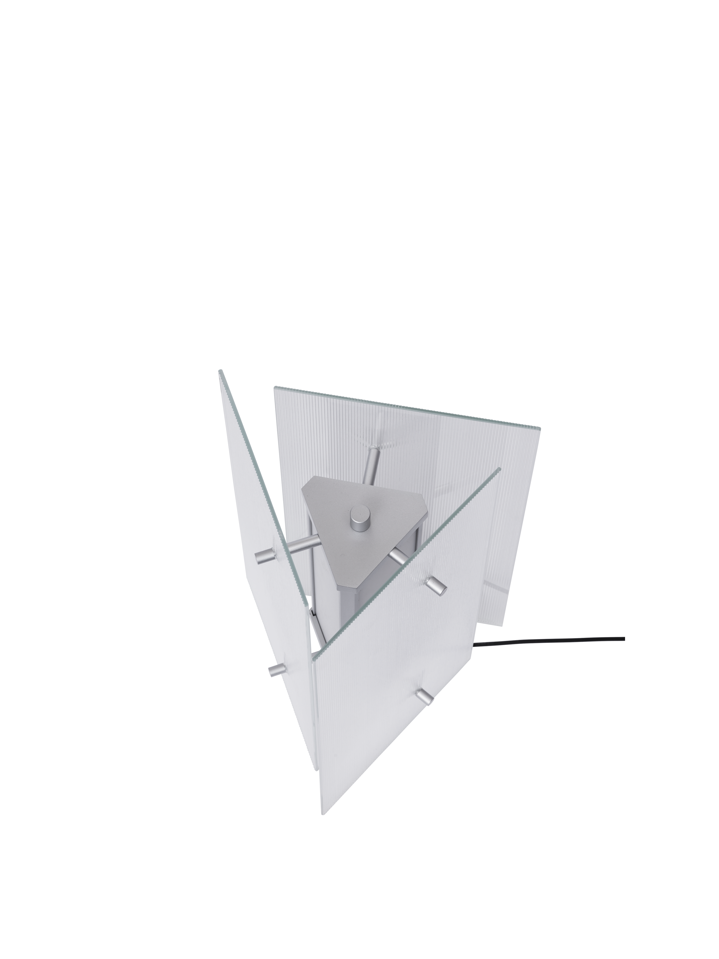 OESTE Table Lamp Ribbed Glass