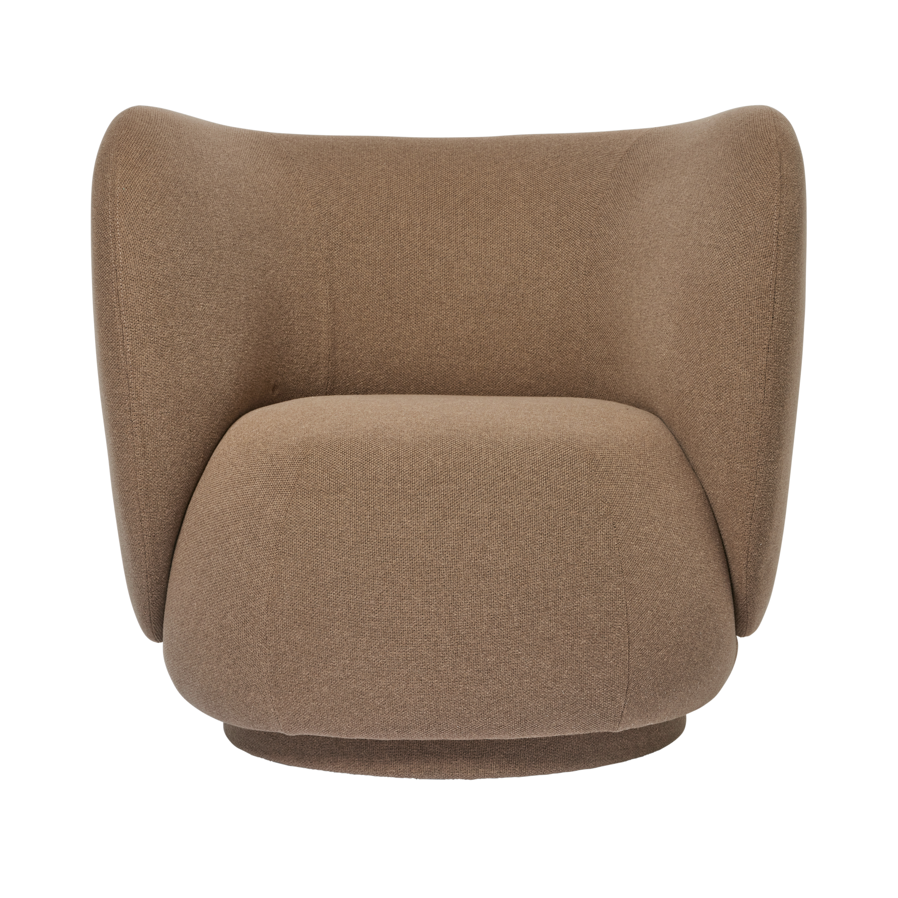 RICO LOUNGE Armchair Autumn brown