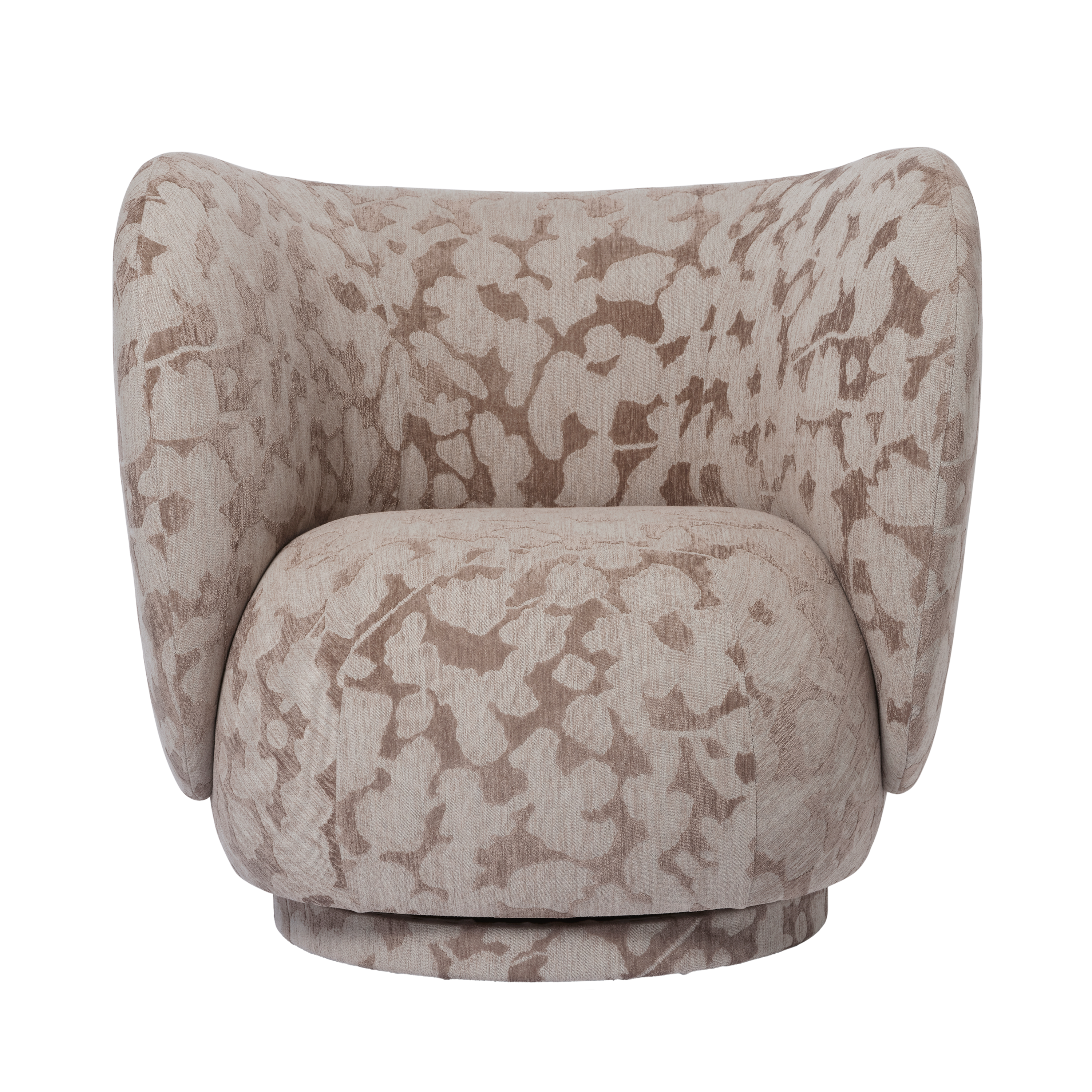 Swivel Armchair RICO LOUNGE Cilla taupe