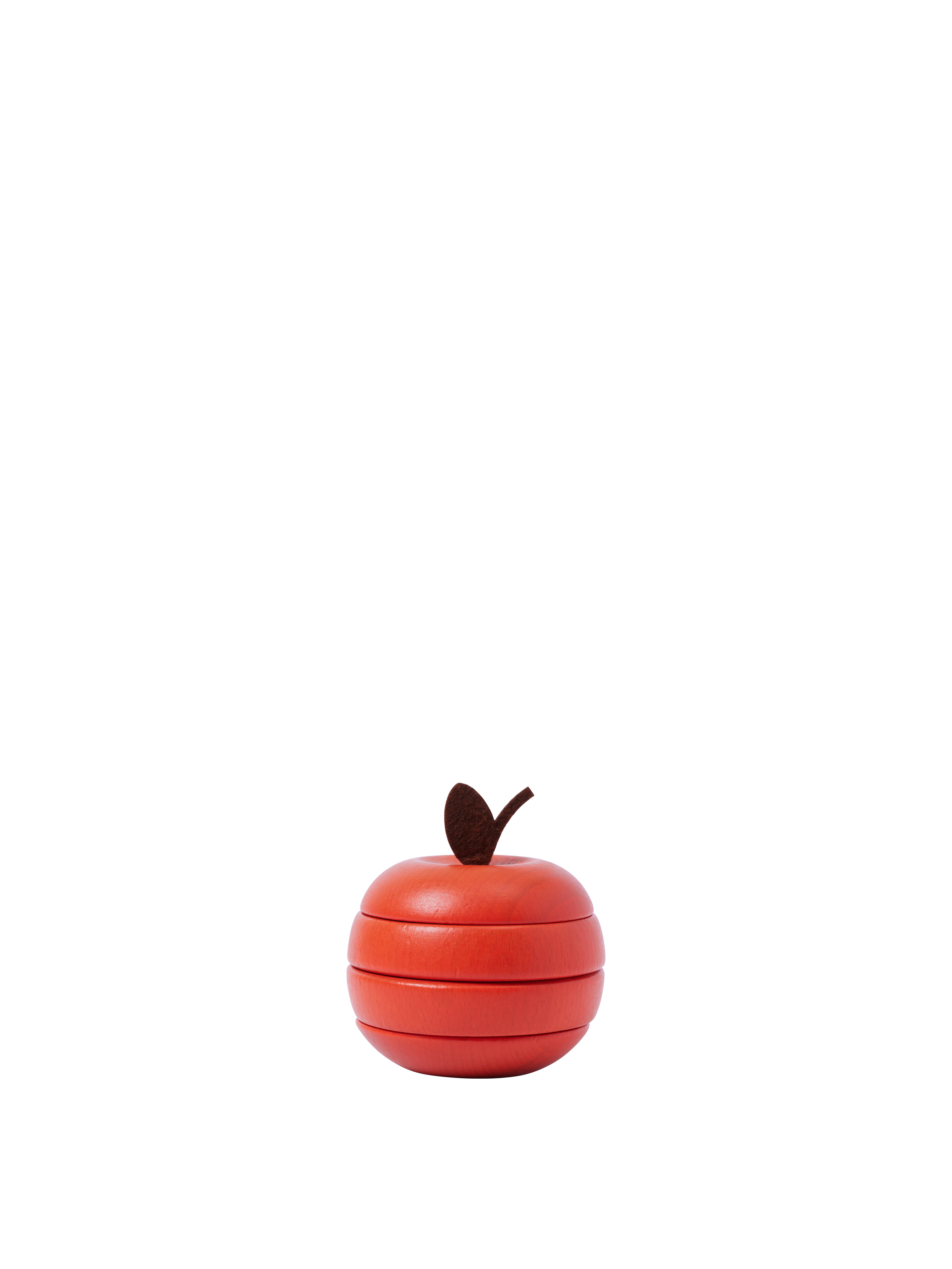 Stacking Apple and Pear Toy Set Beech Wood