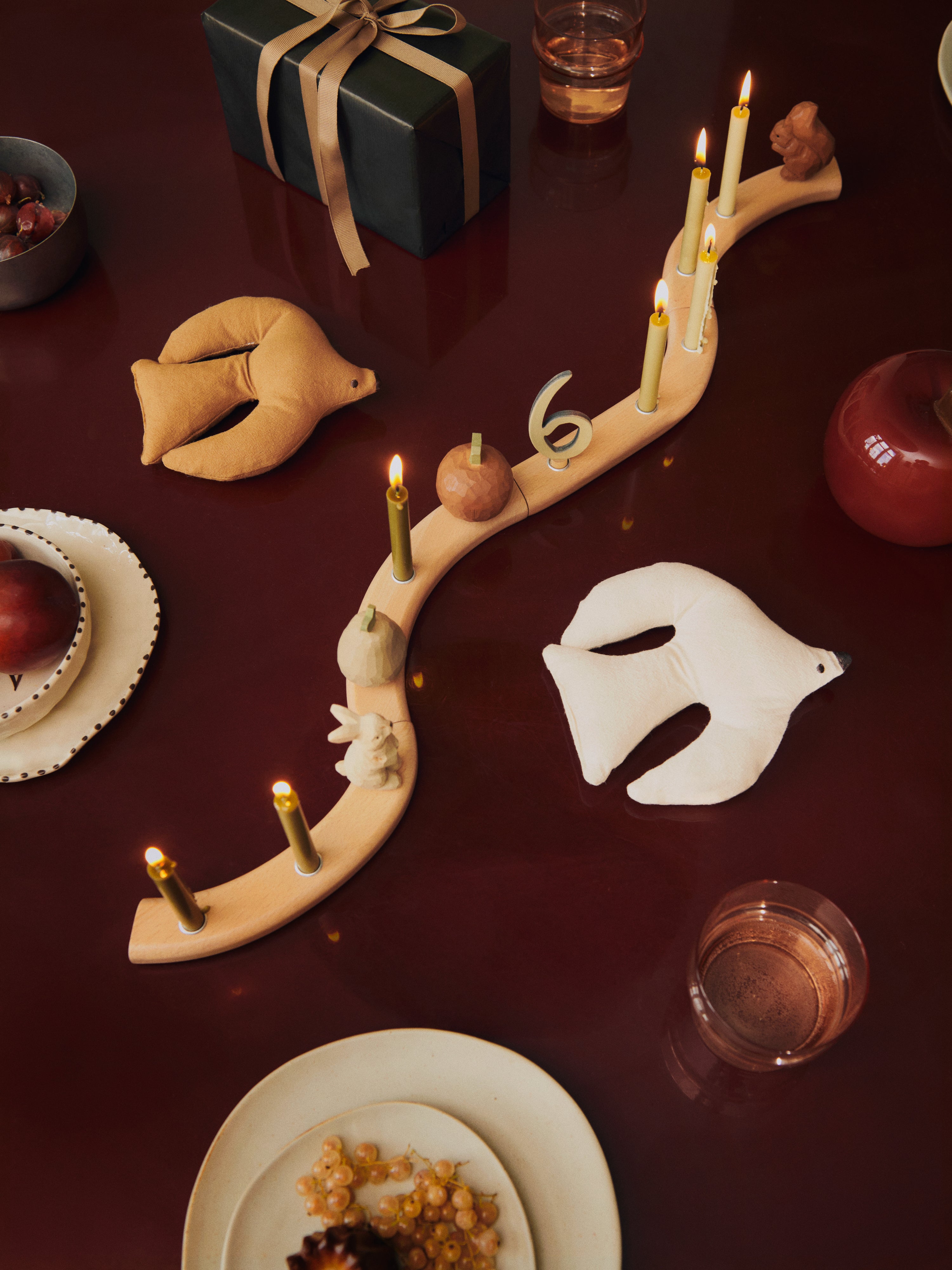 LOOPI Pink Candle Holder