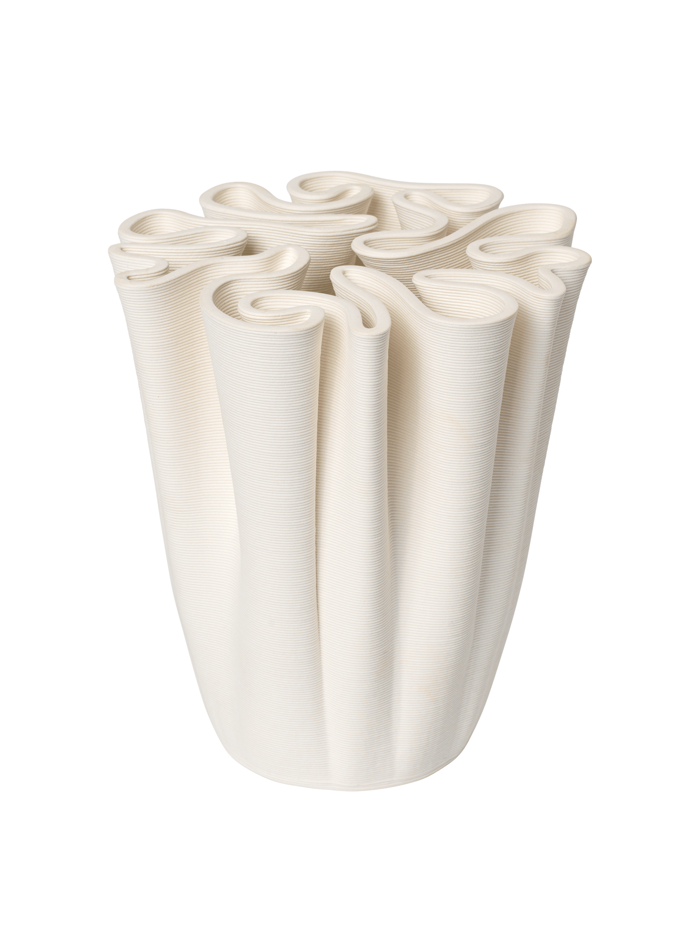 DEDALI vase broken white