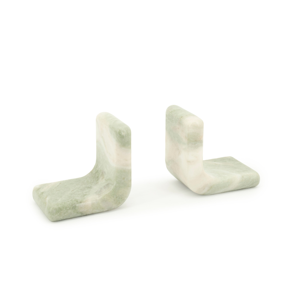 VERDE Bookend Gray Marble