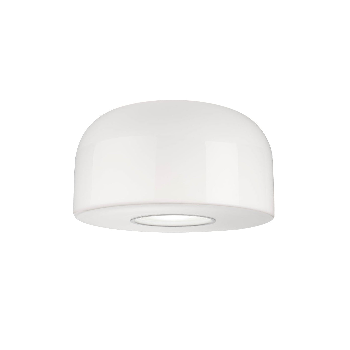 BELLHOP GLASS white ceiling lamp
